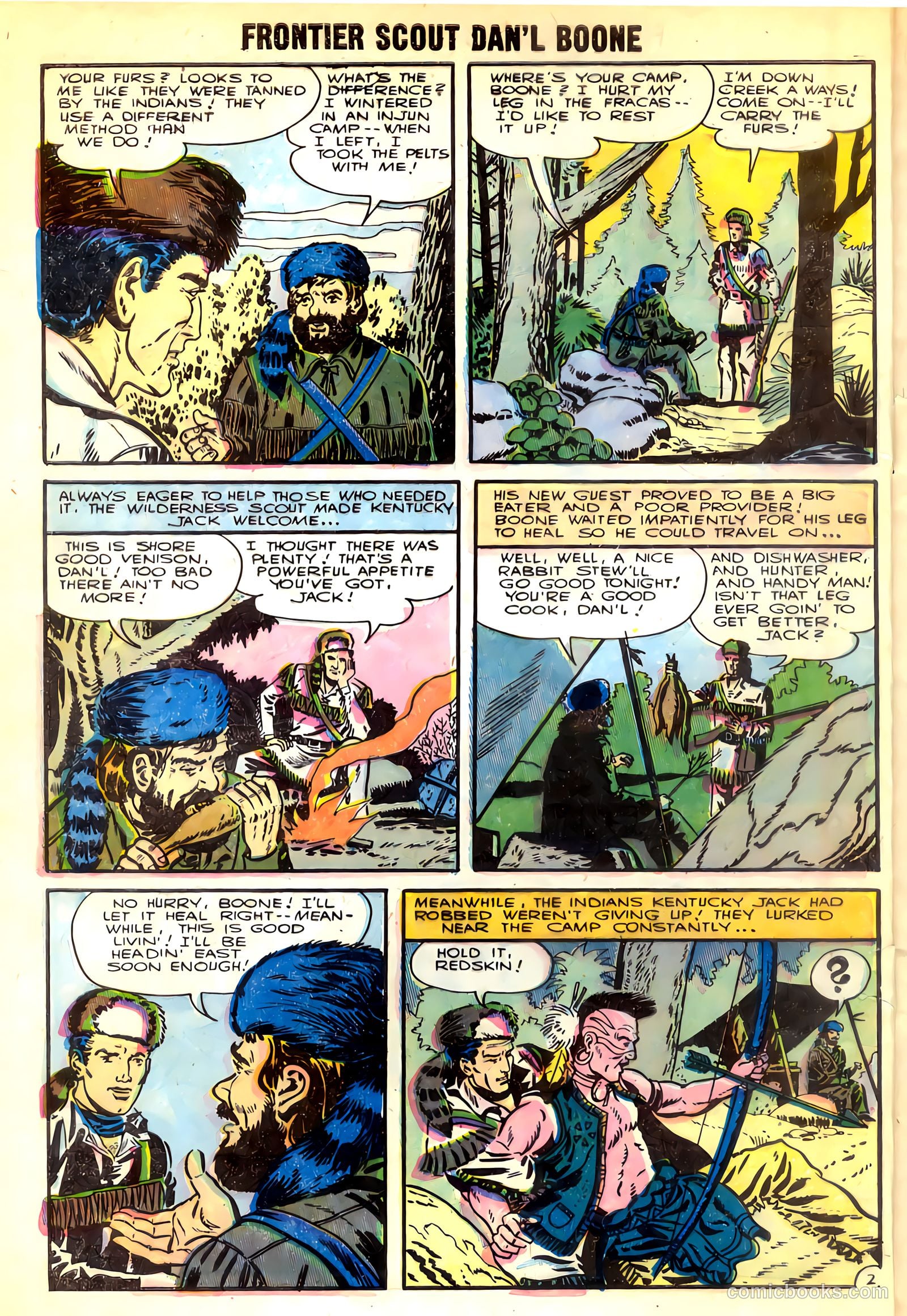 Frontier Scout, Dan'l Boone #10 — page 4 of 36