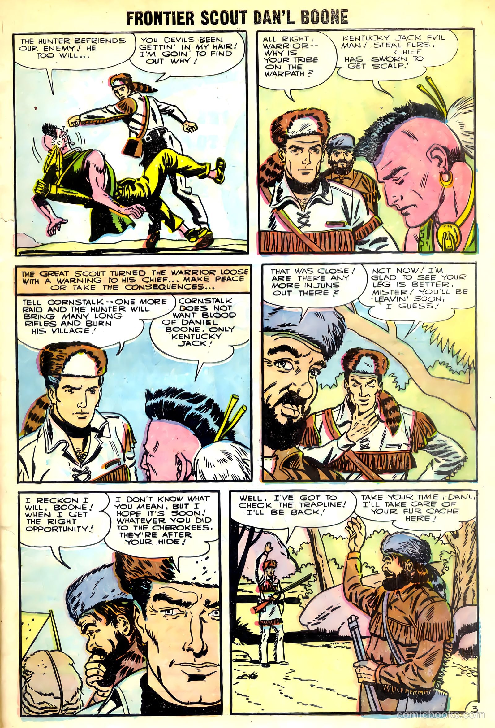 Frontier Scout, Dan'l Boone #10 — page 5 of 36