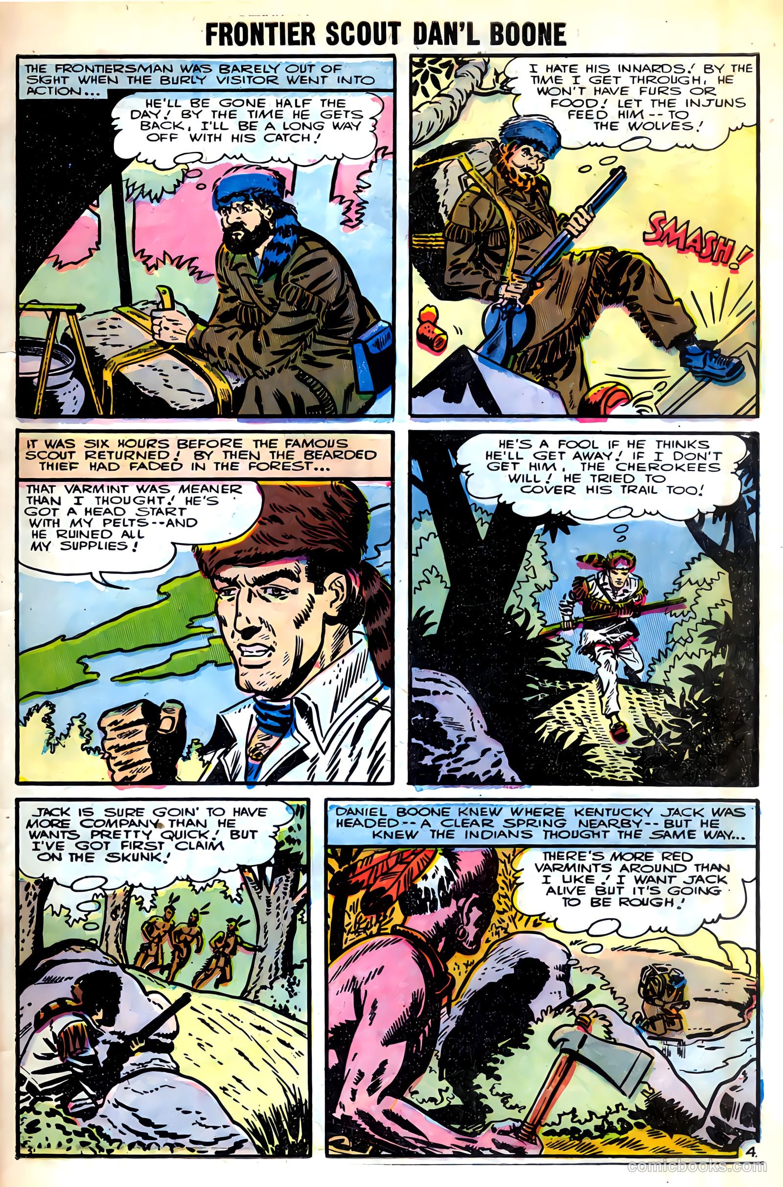 Frontier Scout, Dan'l Boone #10 — page 7 of 36