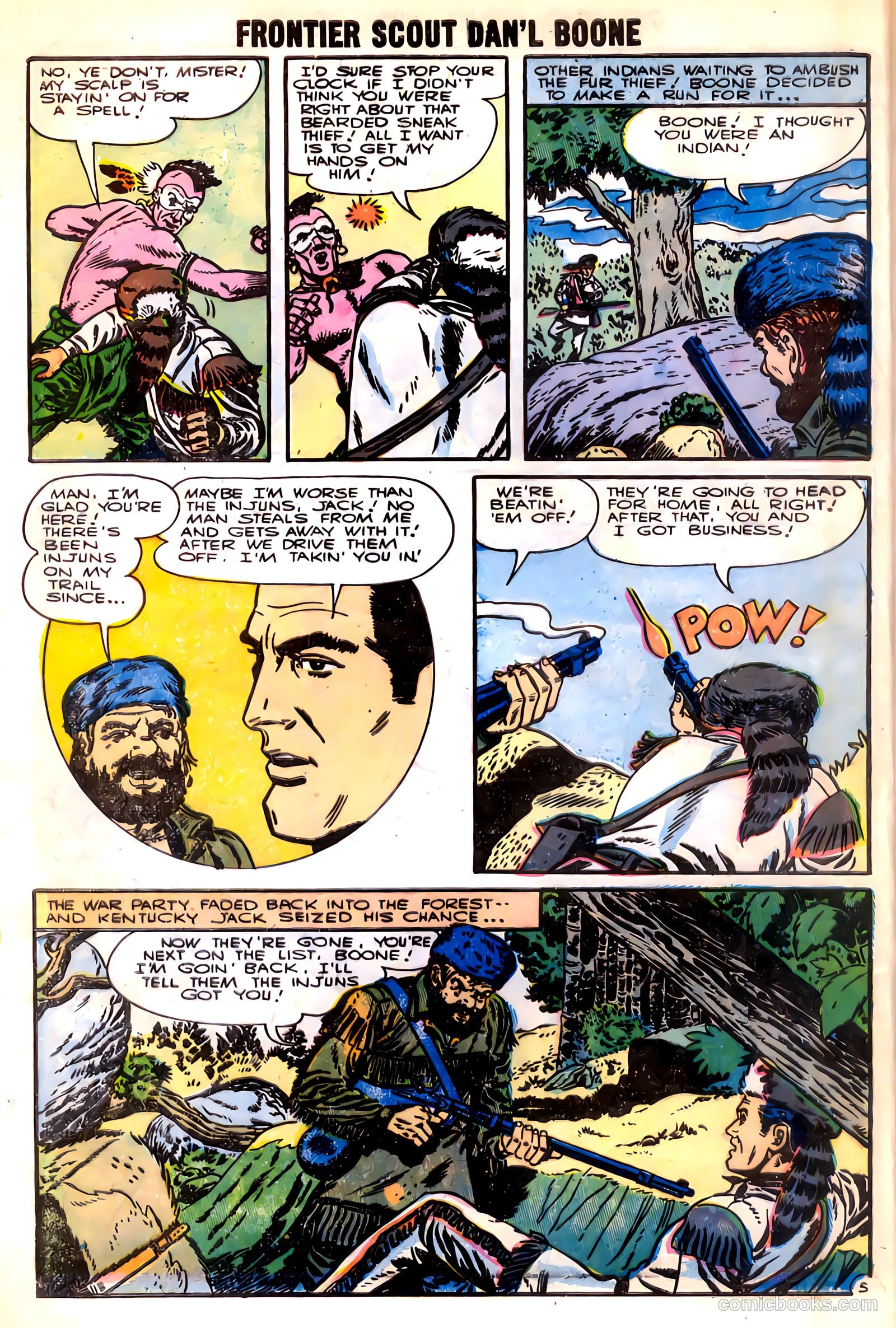 Frontier Scout, Dan'l Boone #10 — page 8 of 36
