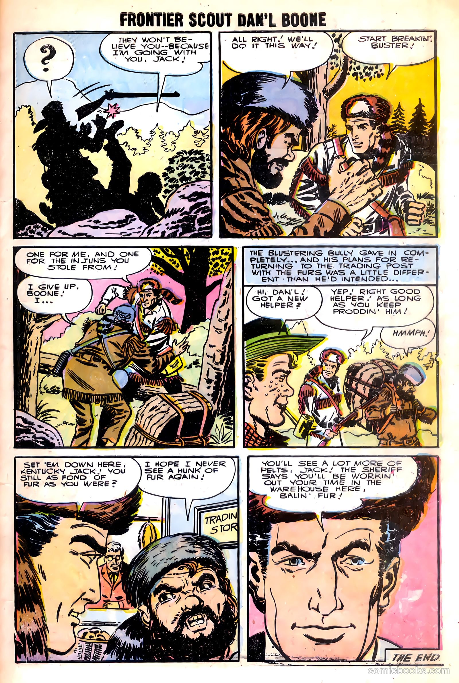 Frontier Scout, Dan'l Boone #10 — page 9 of 36