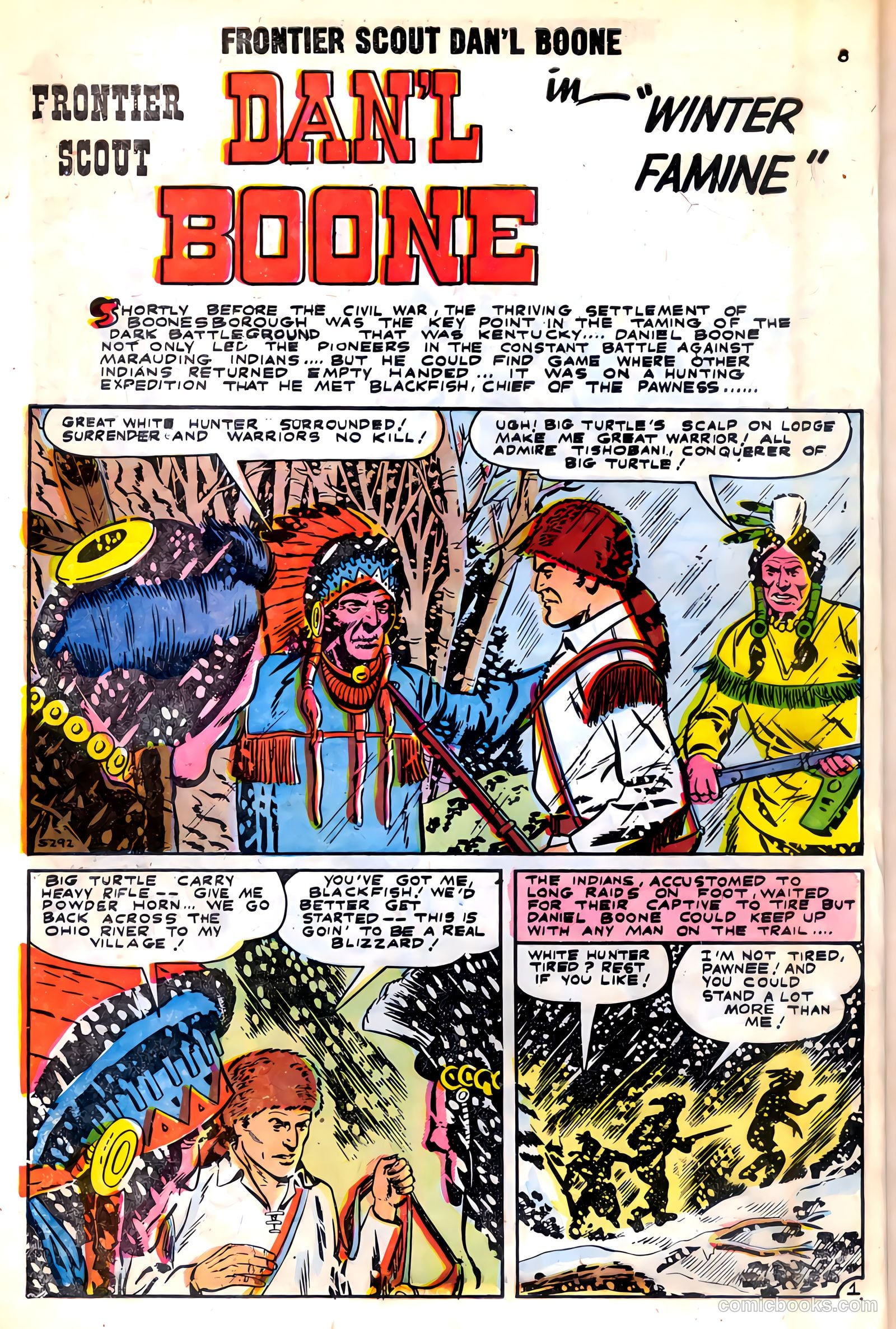 Frontier Scout, Dan'l Boone #10 — page 10 of 36