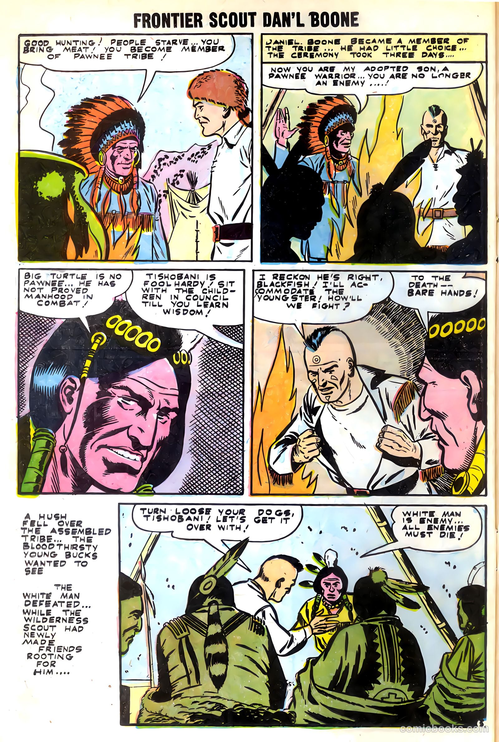 Frontier Scout, Dan'l Boone #10 — page 12 of 36