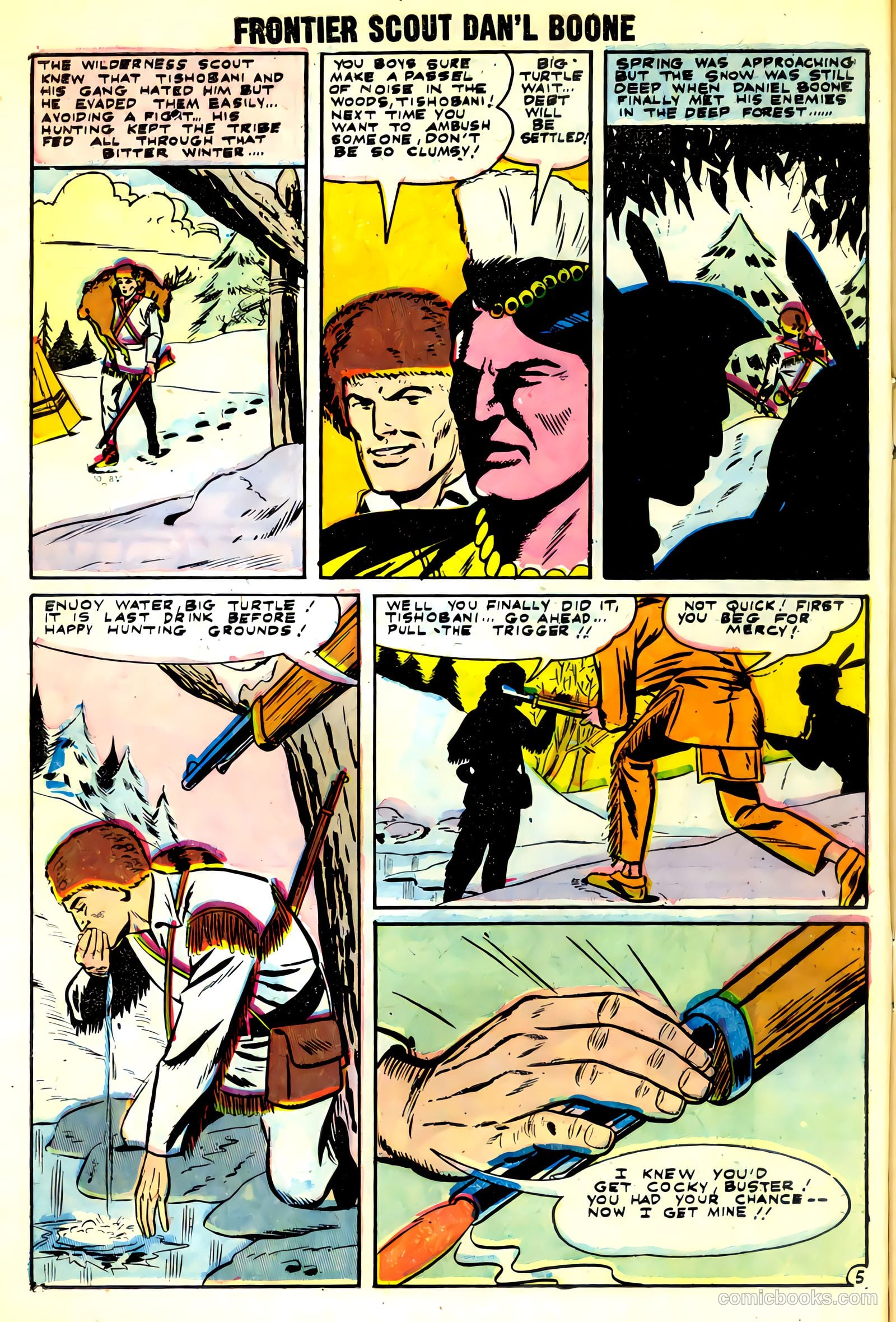 Frontier Scout, Dan'l Boone #10 — page 14 of 36