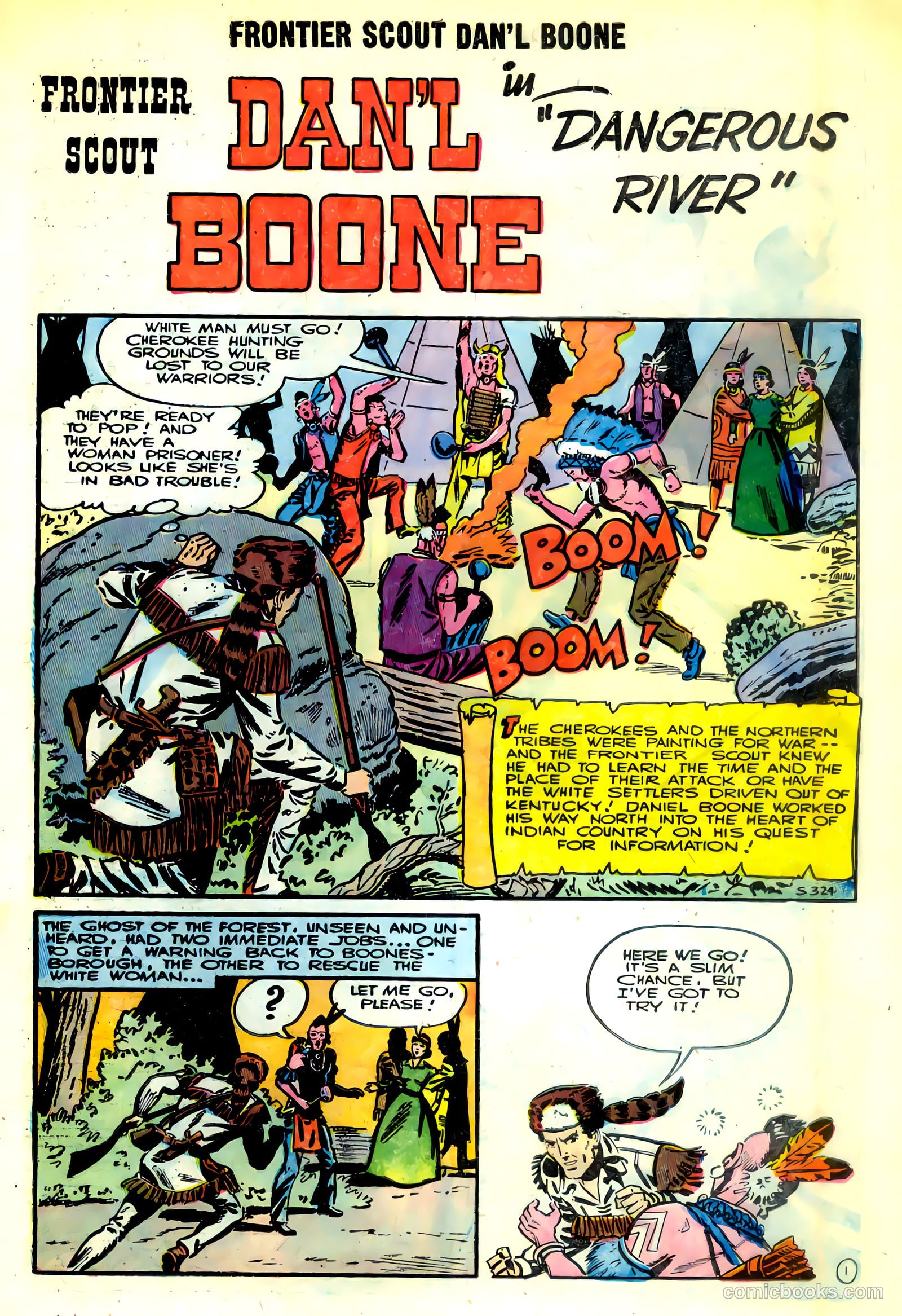 Frontier Scout, Dan'l Boone #10 — page 19 of 36