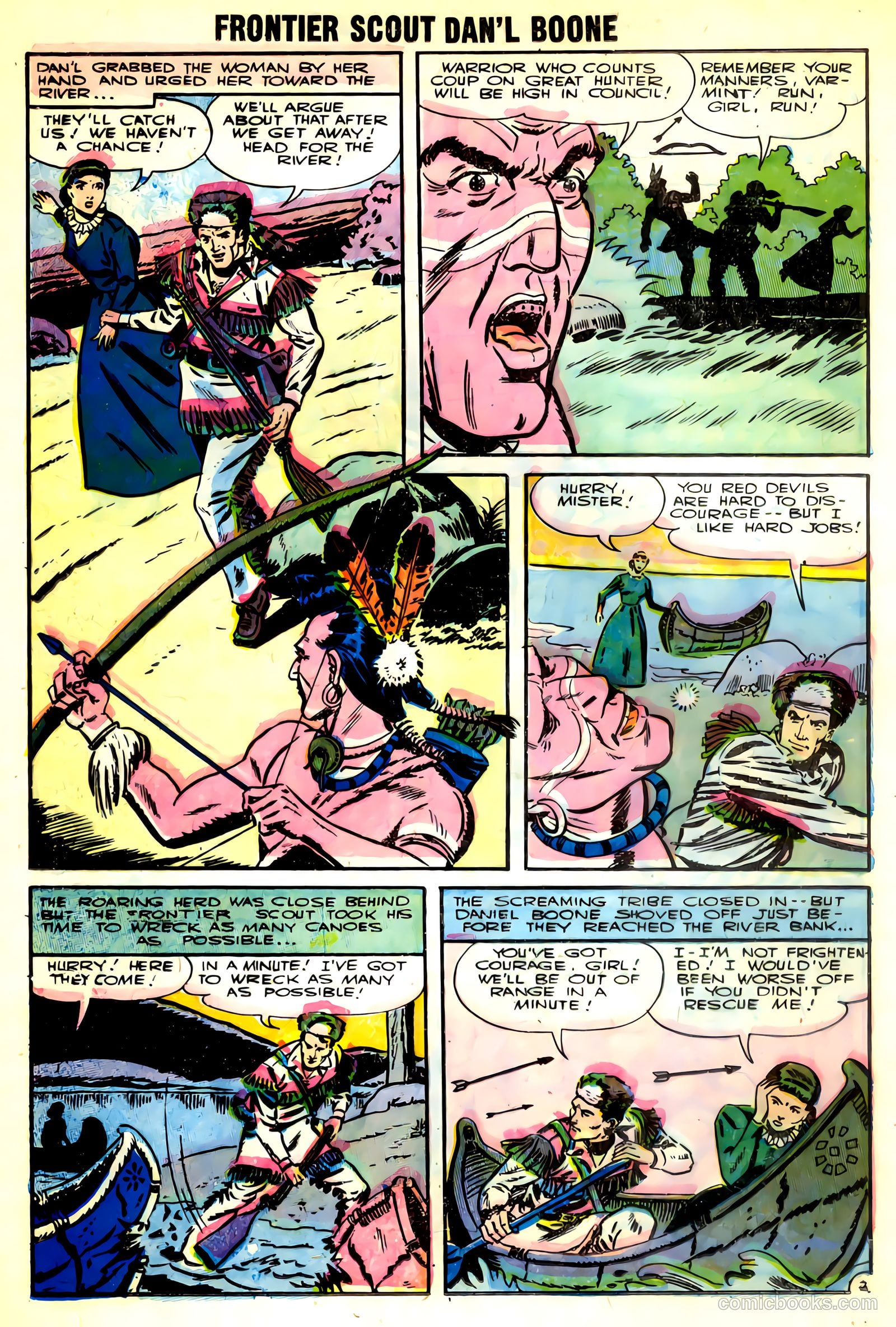 Frontier Scout, Dan'l Boone #10 — page 20 of 36