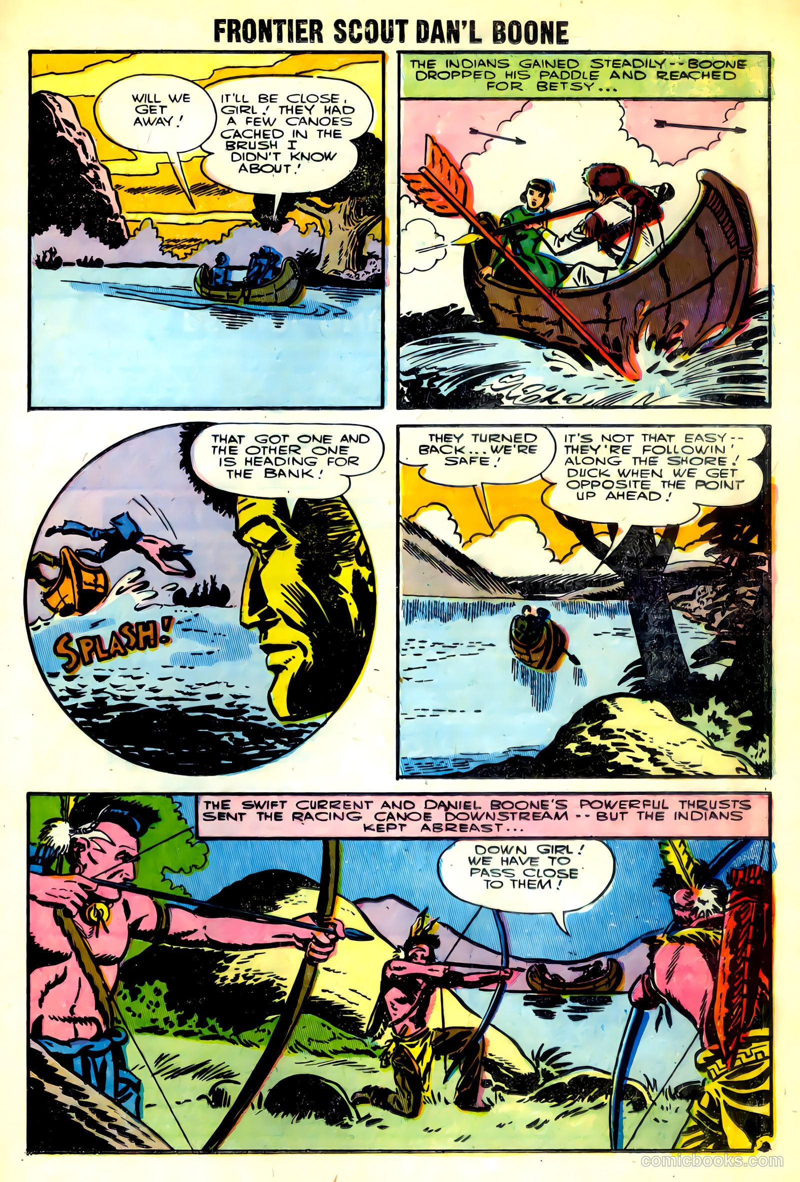 Frontier Scout, Dan'l Boone #10 — page 21 of 36