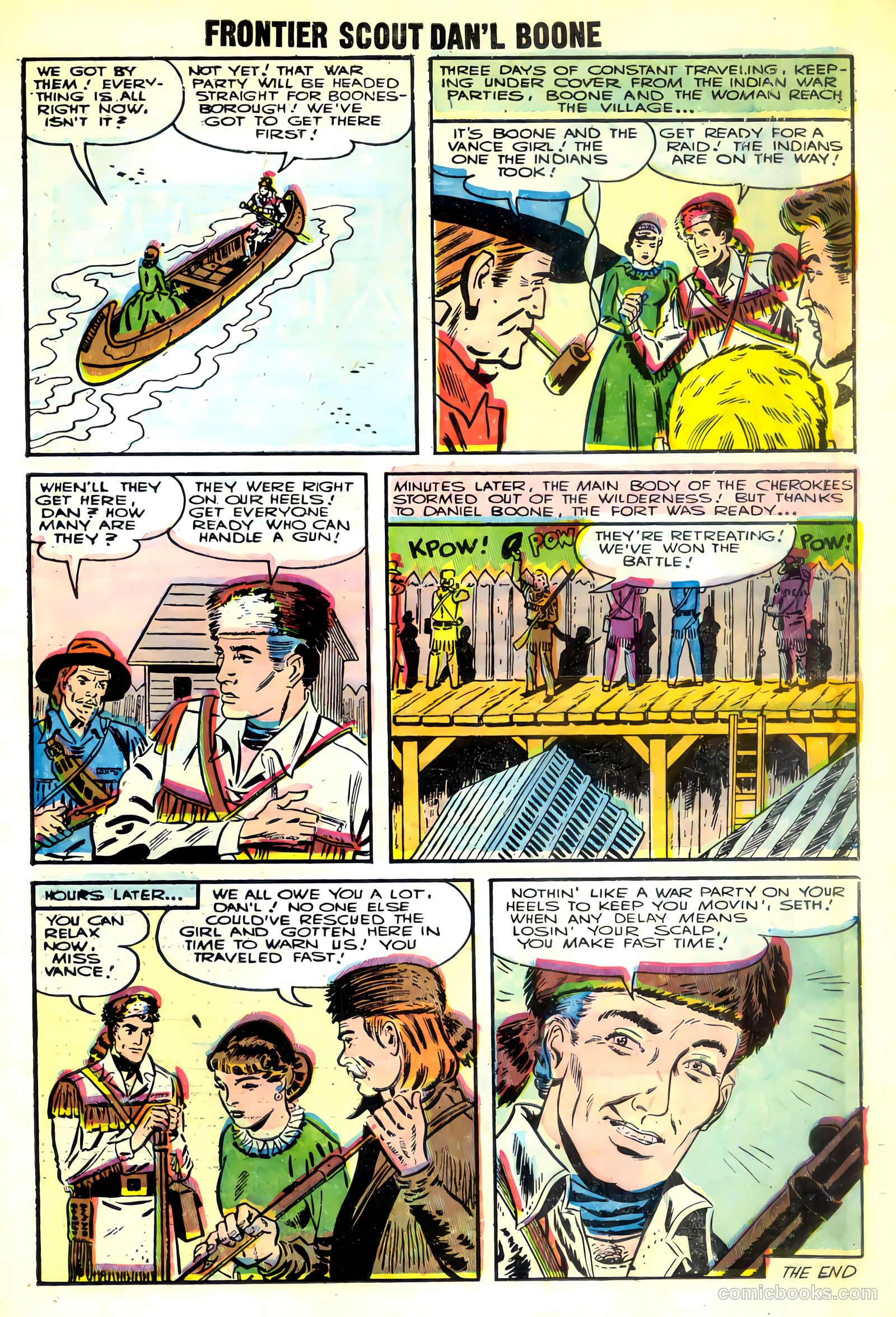 Frontier Scout, Dan'l Boone #10 — page 23 of 36