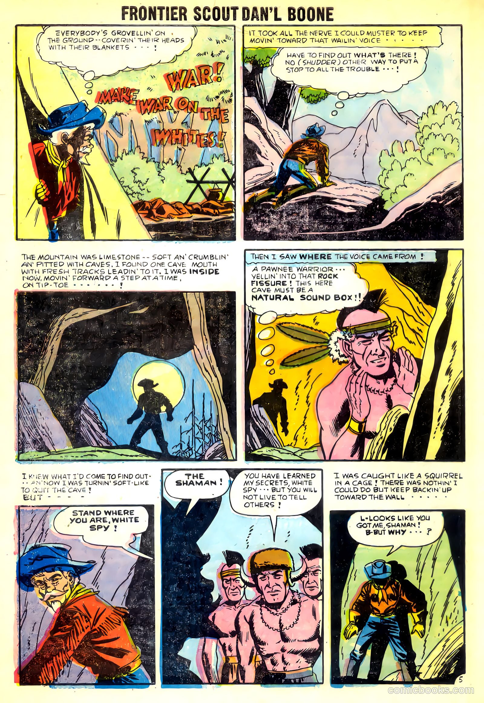 Frontier Scout, Dan'l Boone #10 — page 32 of 36