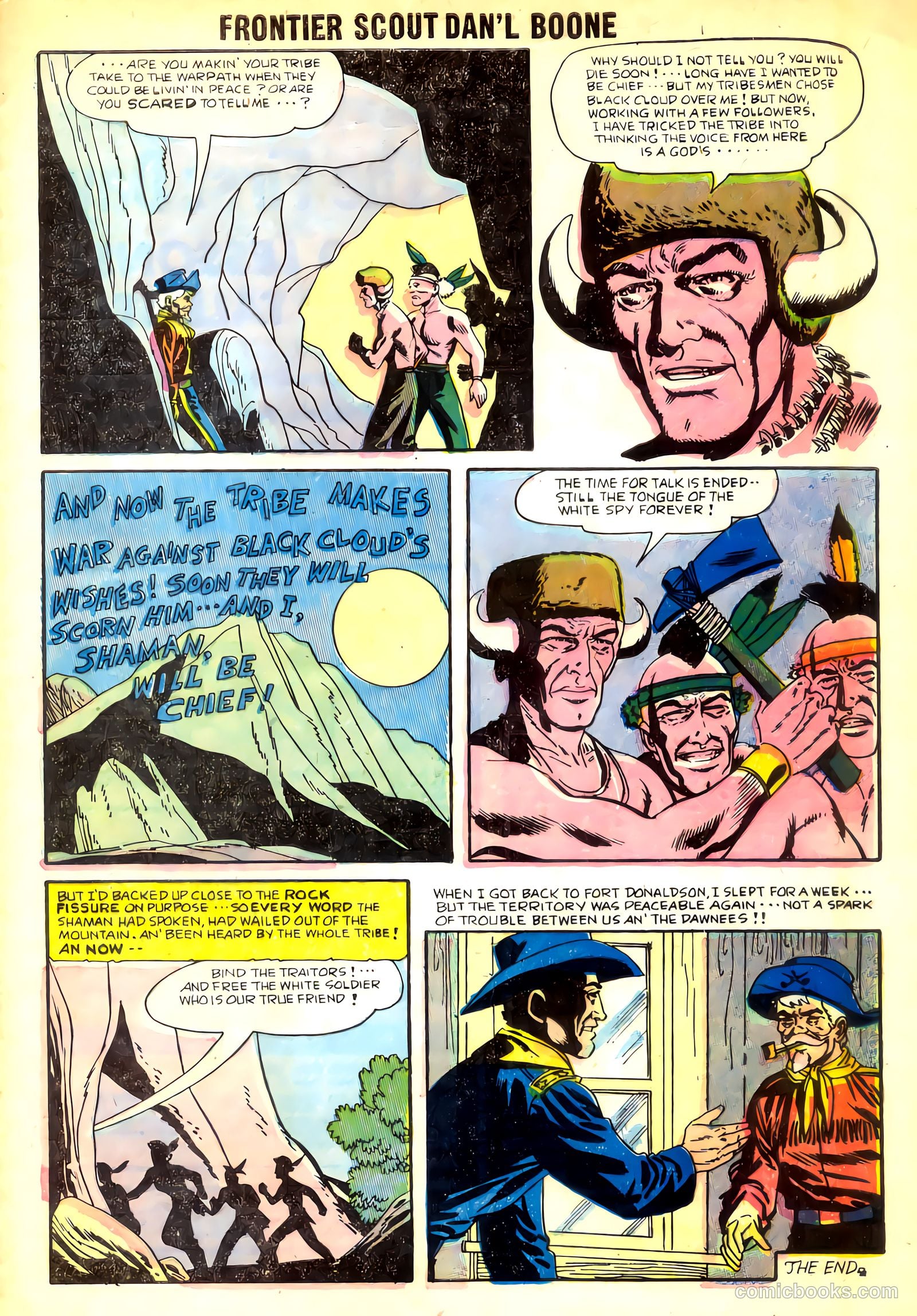 Frontier Scout, Dan'l Boone #10 — page 33 of 36