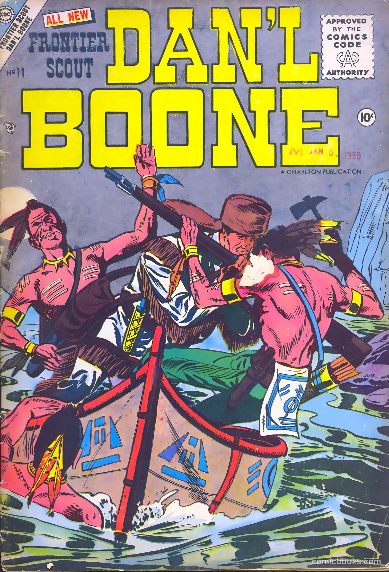Frontier Scout, Dan'l Boone #11 — page 1 of 36