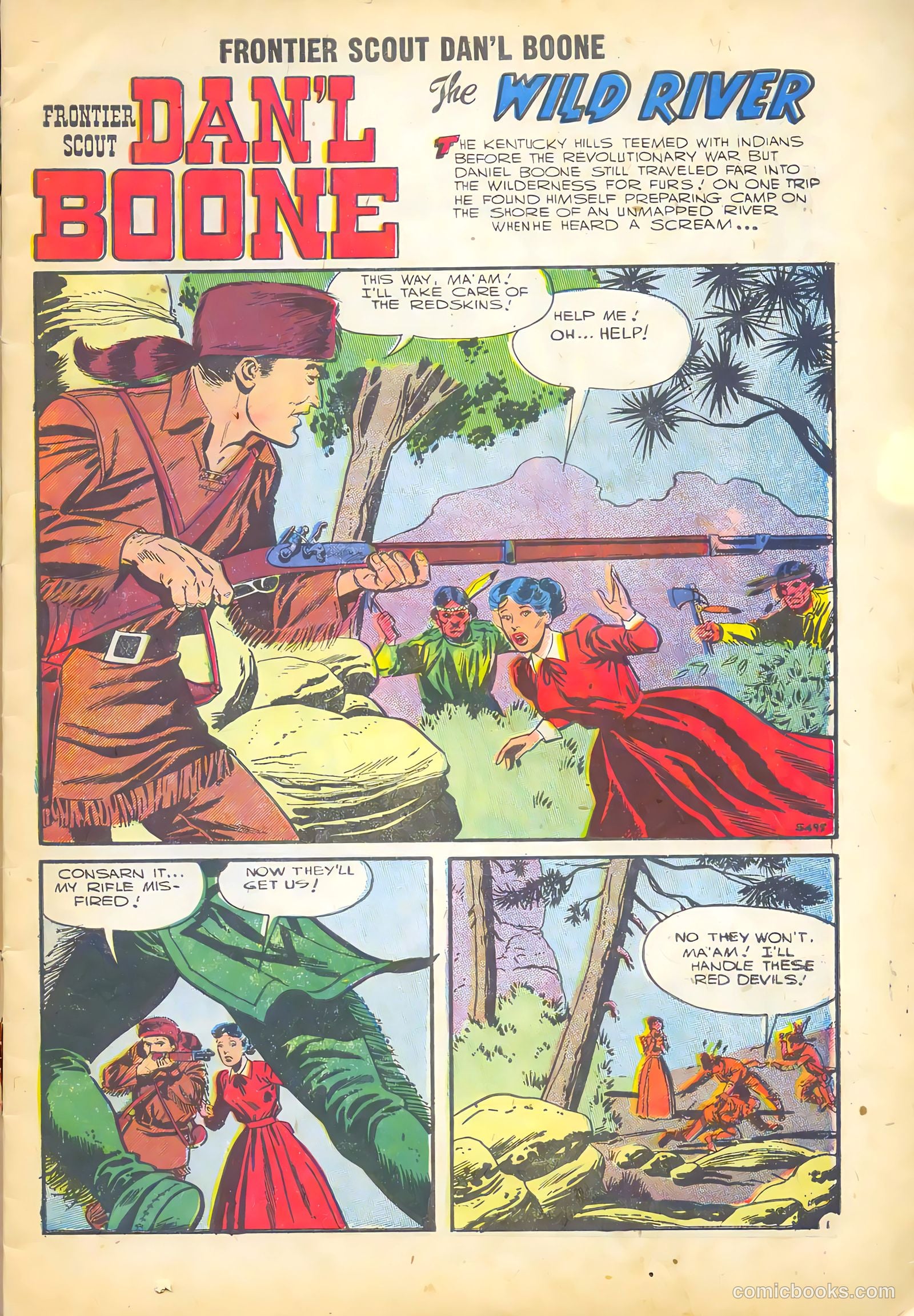 Frontier Scout, Dan'l Boone #11 — page 3 of 36