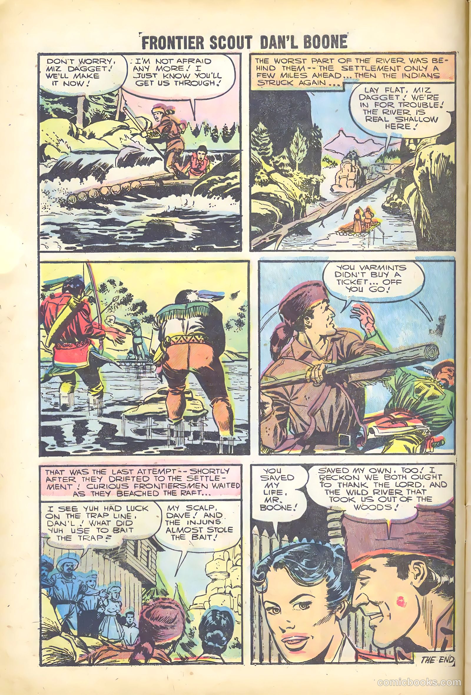 Frontier Scout, Dan'l Boone #11 — page 8 of 36