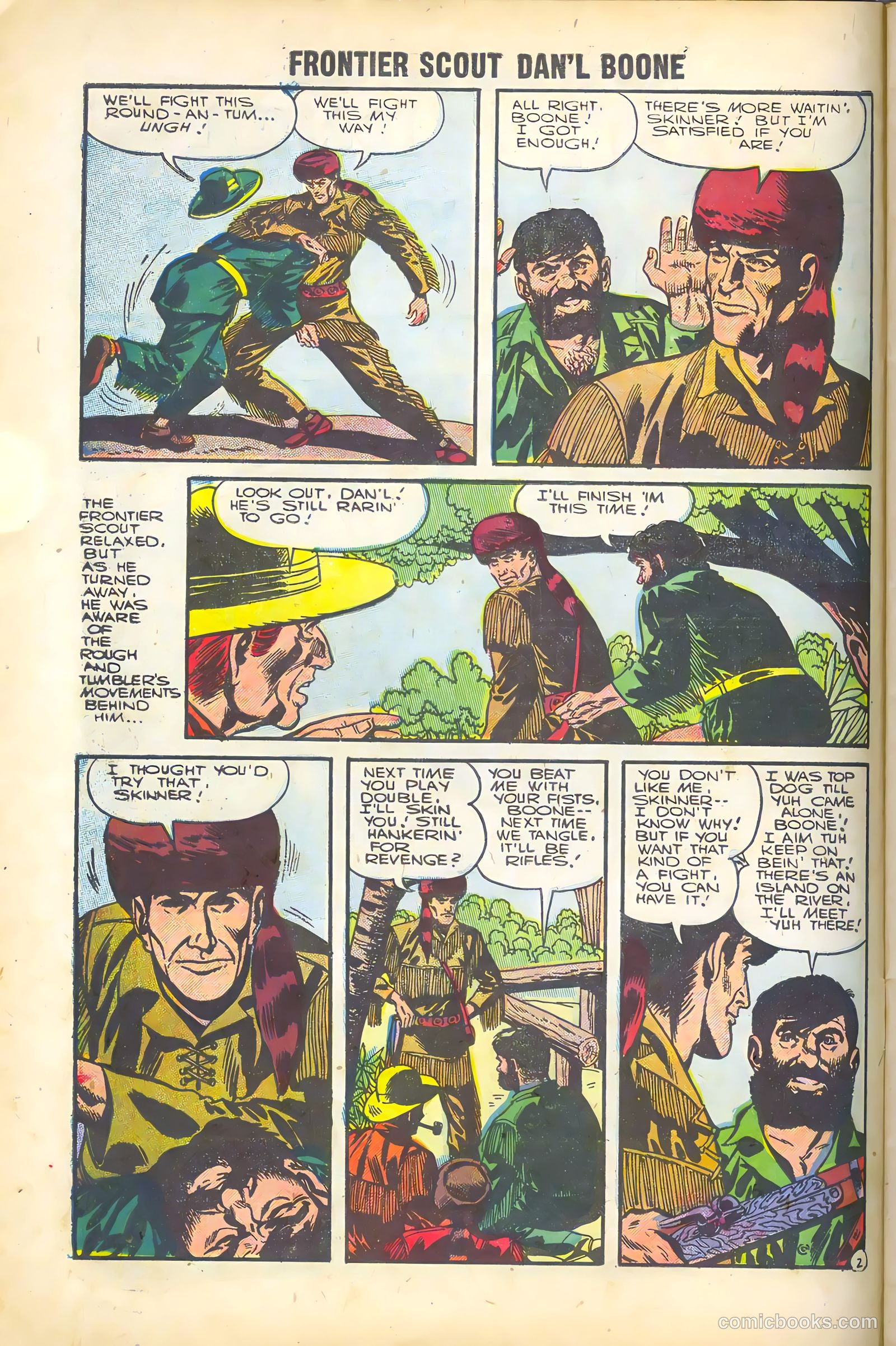 Frontier Scout, Dan'l Boone #11 — page 10 of 36