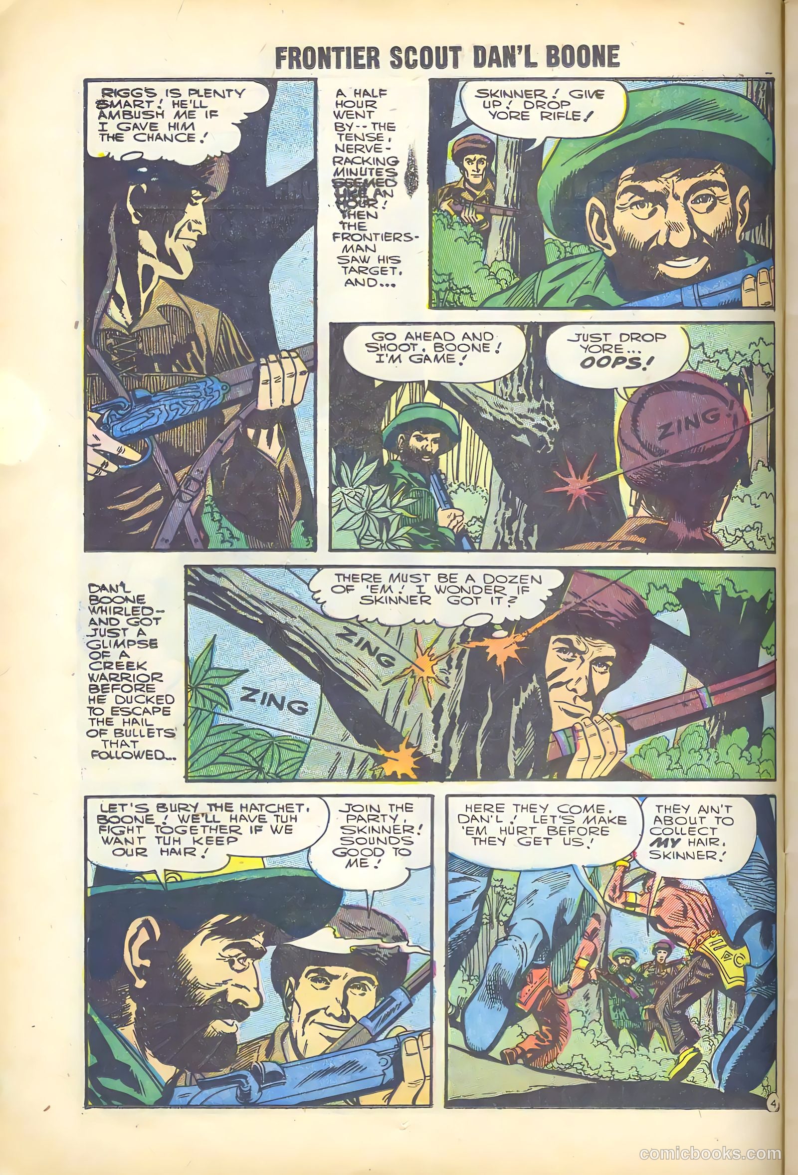Frontier Scout, Dan'l Boone #11 — page 12 of 36