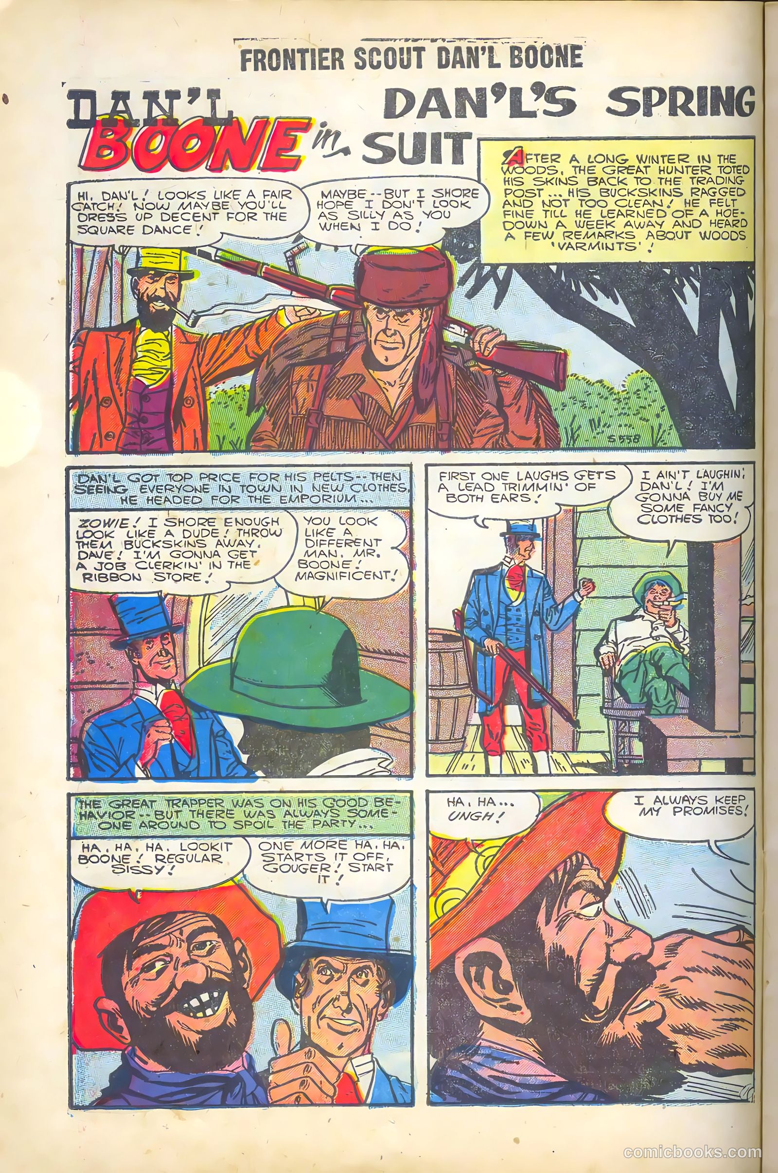 Frontier Scout, Dan'l Boone #11 — page 14 of 36
