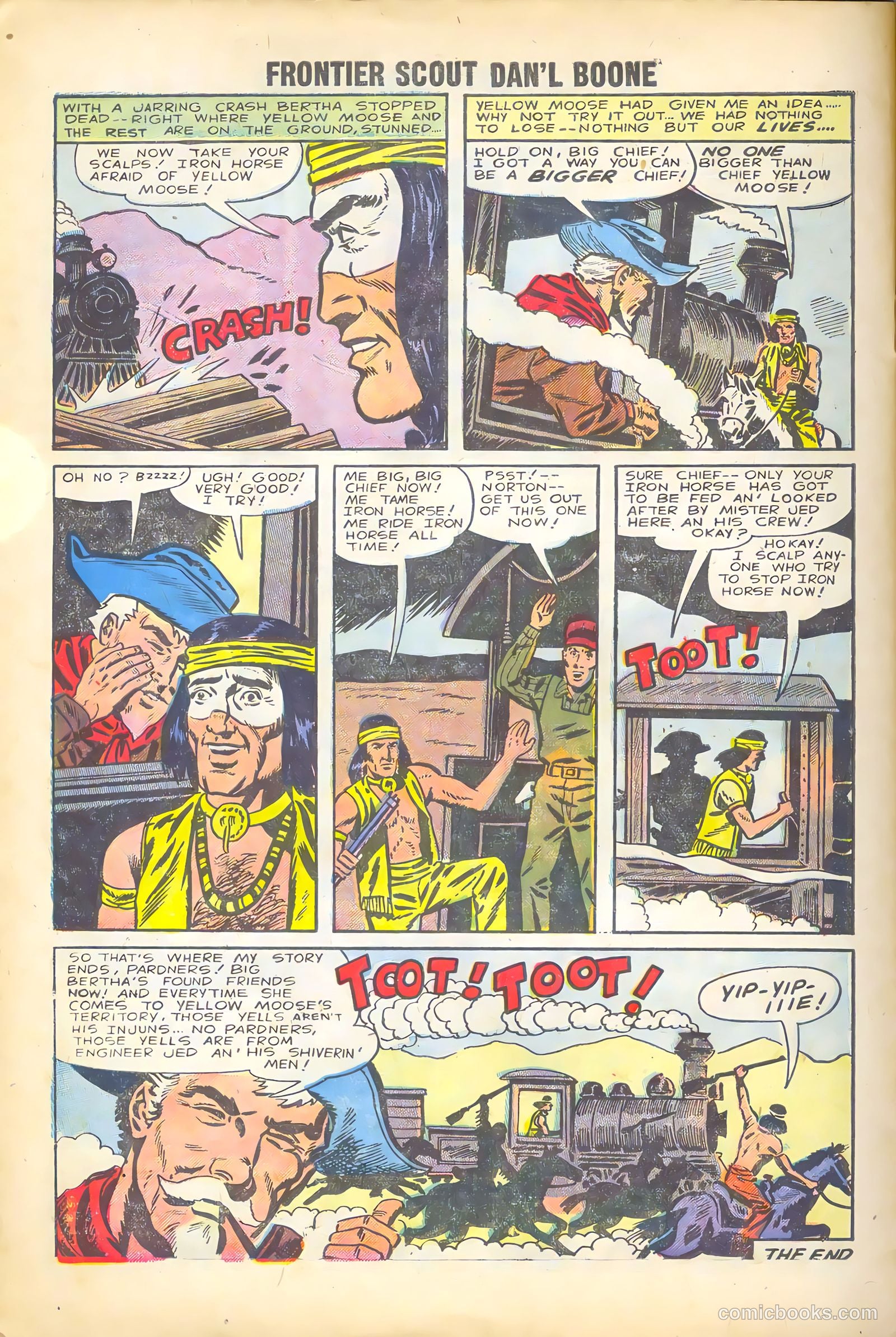 Frontier Scout, Dan'l Boone #11 — page 30 of 36