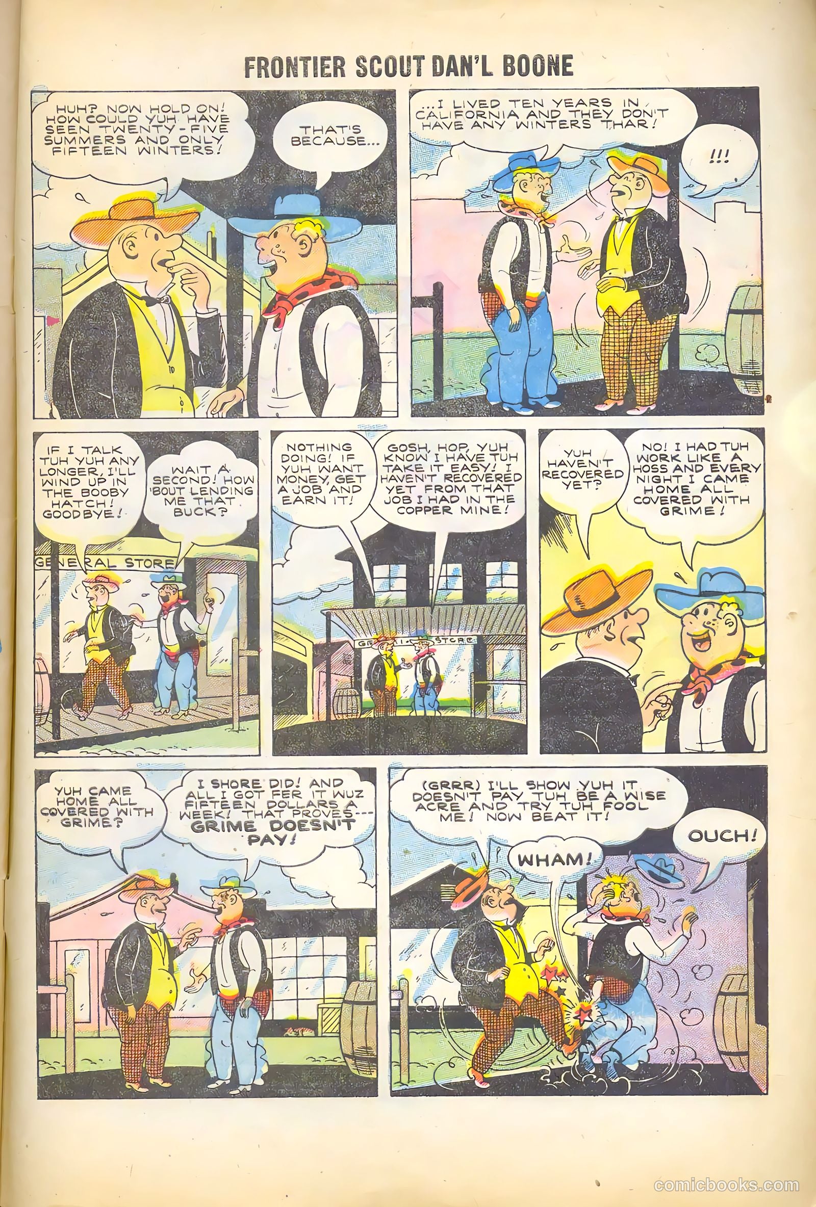Frontier Scout, Dan'l Boone #11 — page 33 of 36
