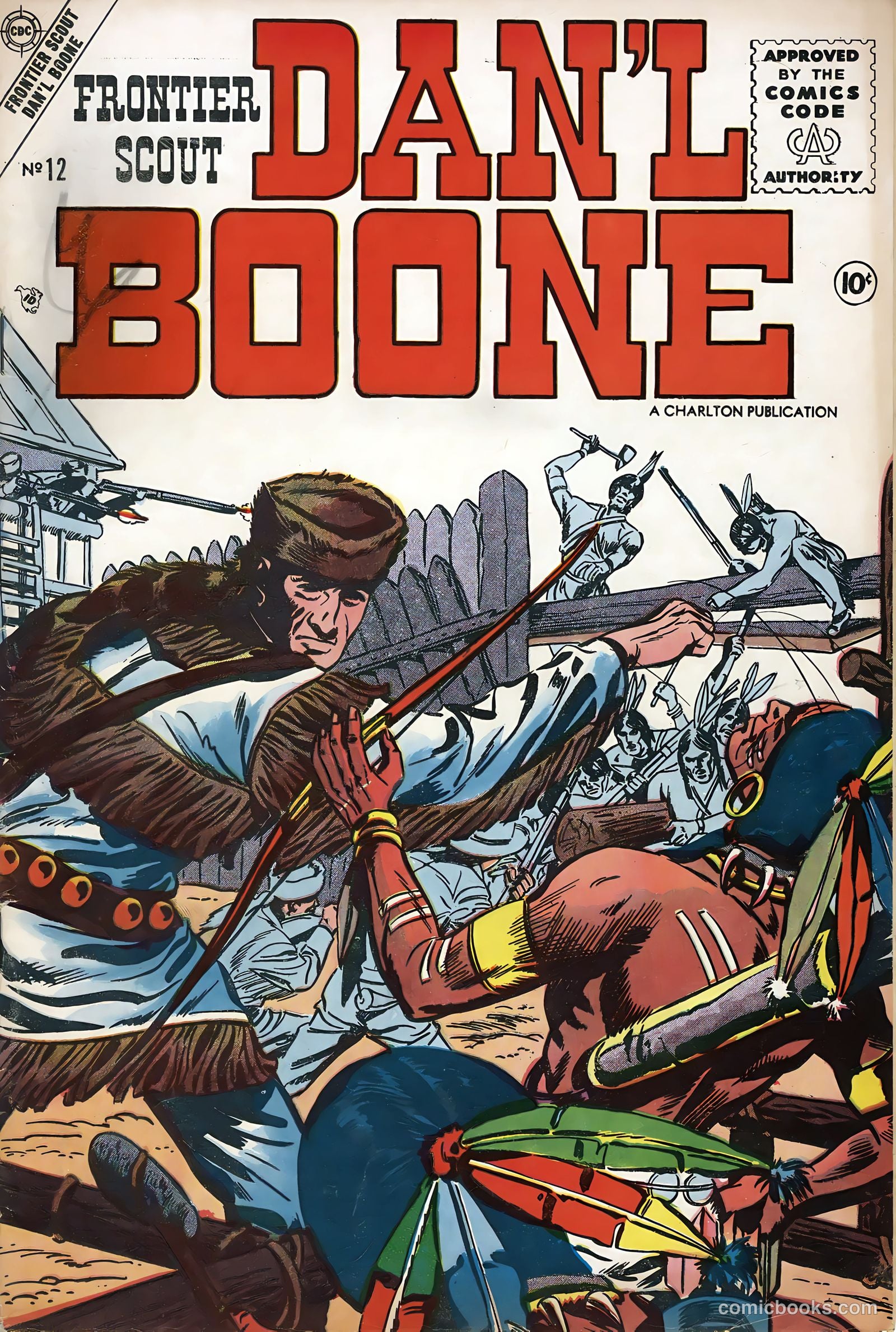 Frontier Scout, Dan'l Boone #12 — page 1 of 36