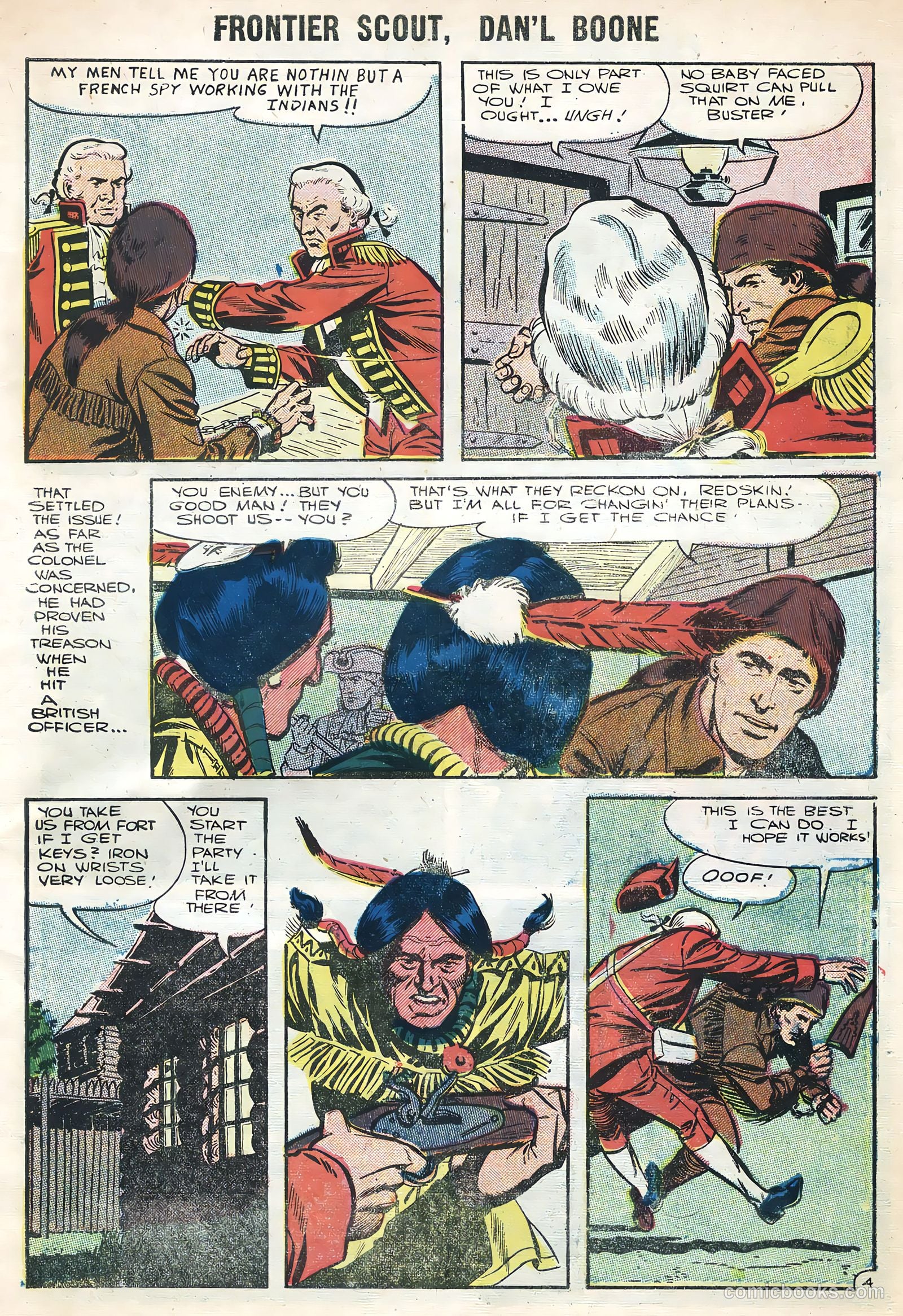 Frontier Scout, Dan'l Boone #12 — page 7 of 36
