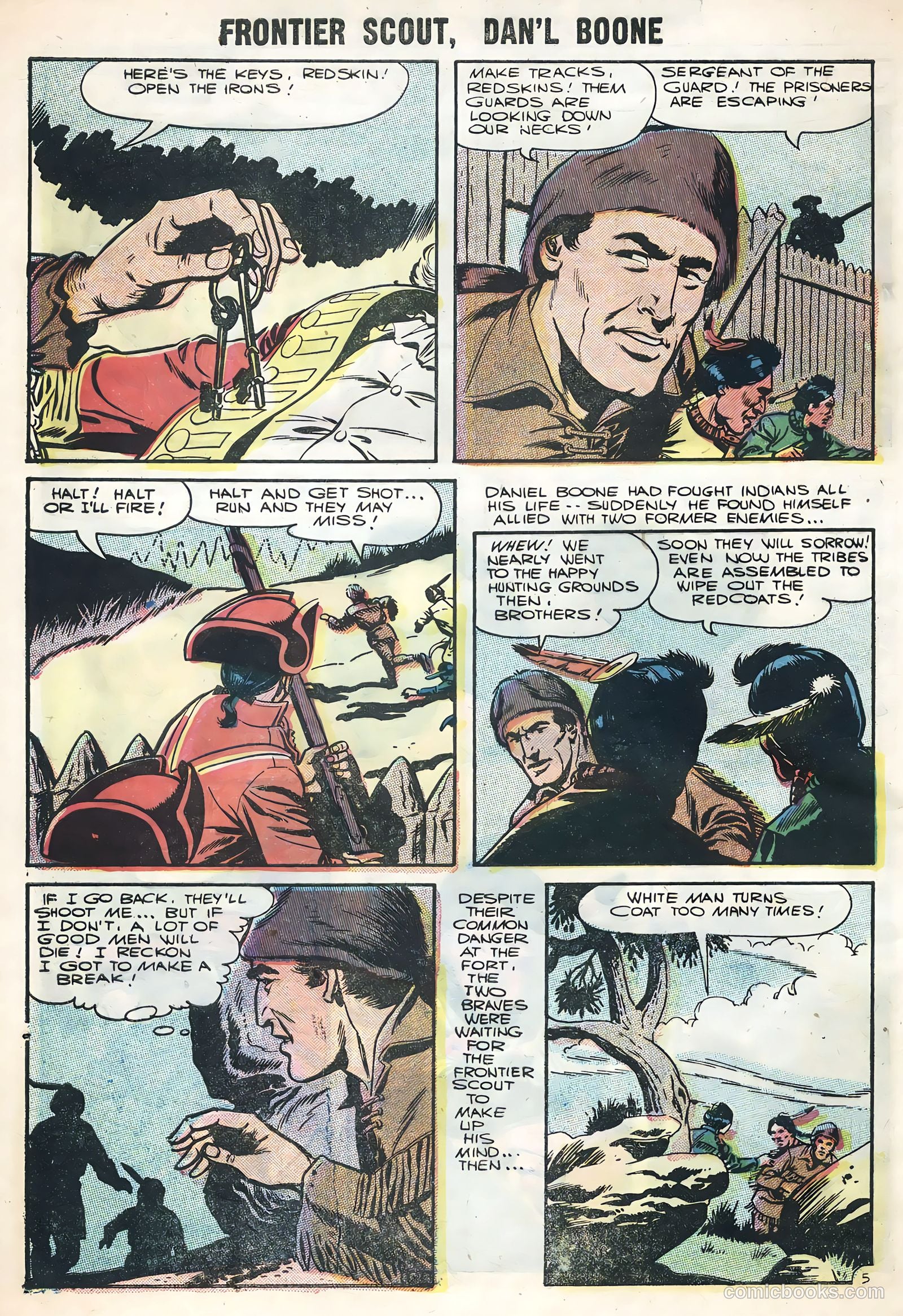Frontier Scout, Dan'l Boone #12 — page 8 of 36