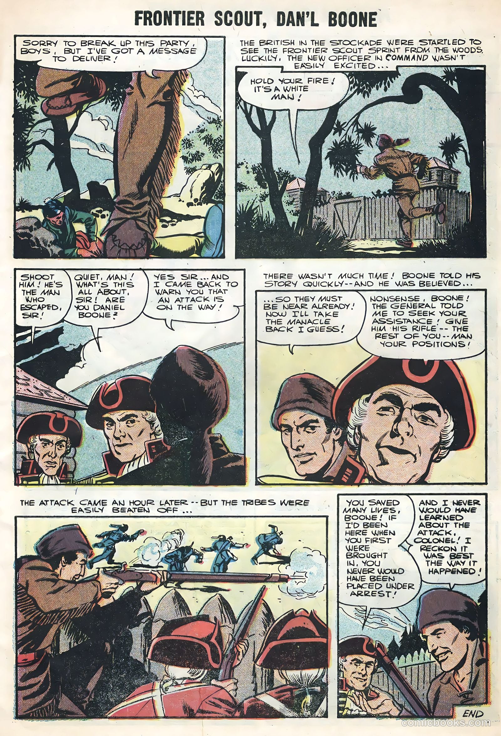 Frontier Scout, Dan'l Boone #12 — page 9 of 36
