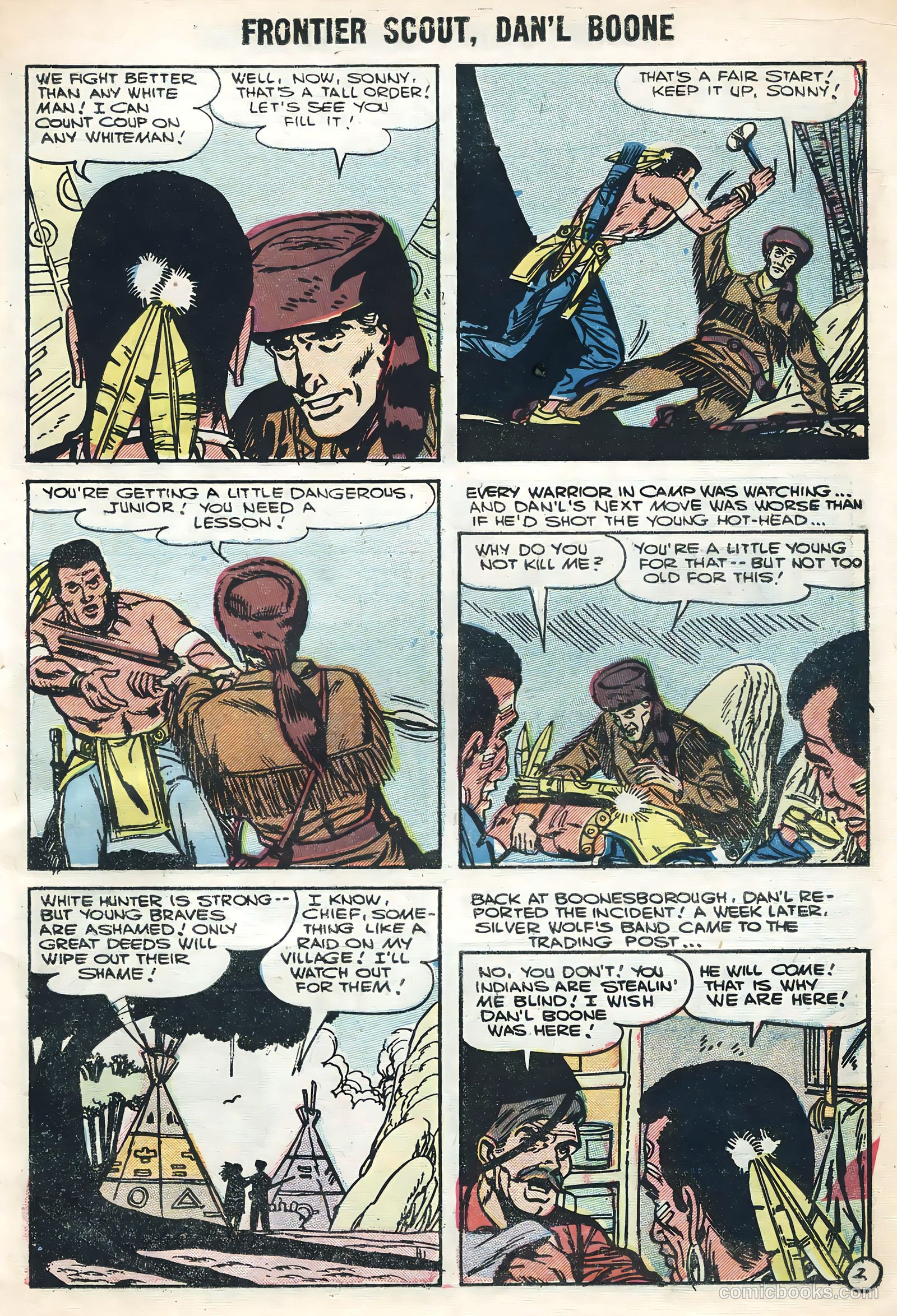 Frontier Scout, Dan'l Boone #12 — page 11 of 36