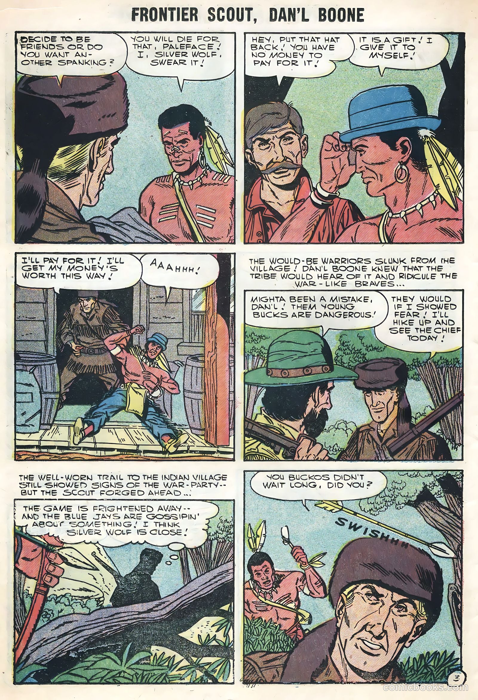 Frontier Scout, Dan'l Boone #12 — page 12 of 36