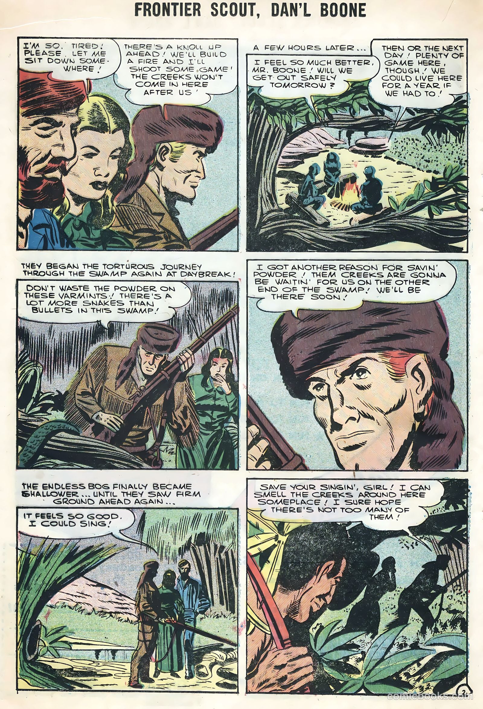 Frontier Scout, Dan'l Boone #12 — page 16 of 36