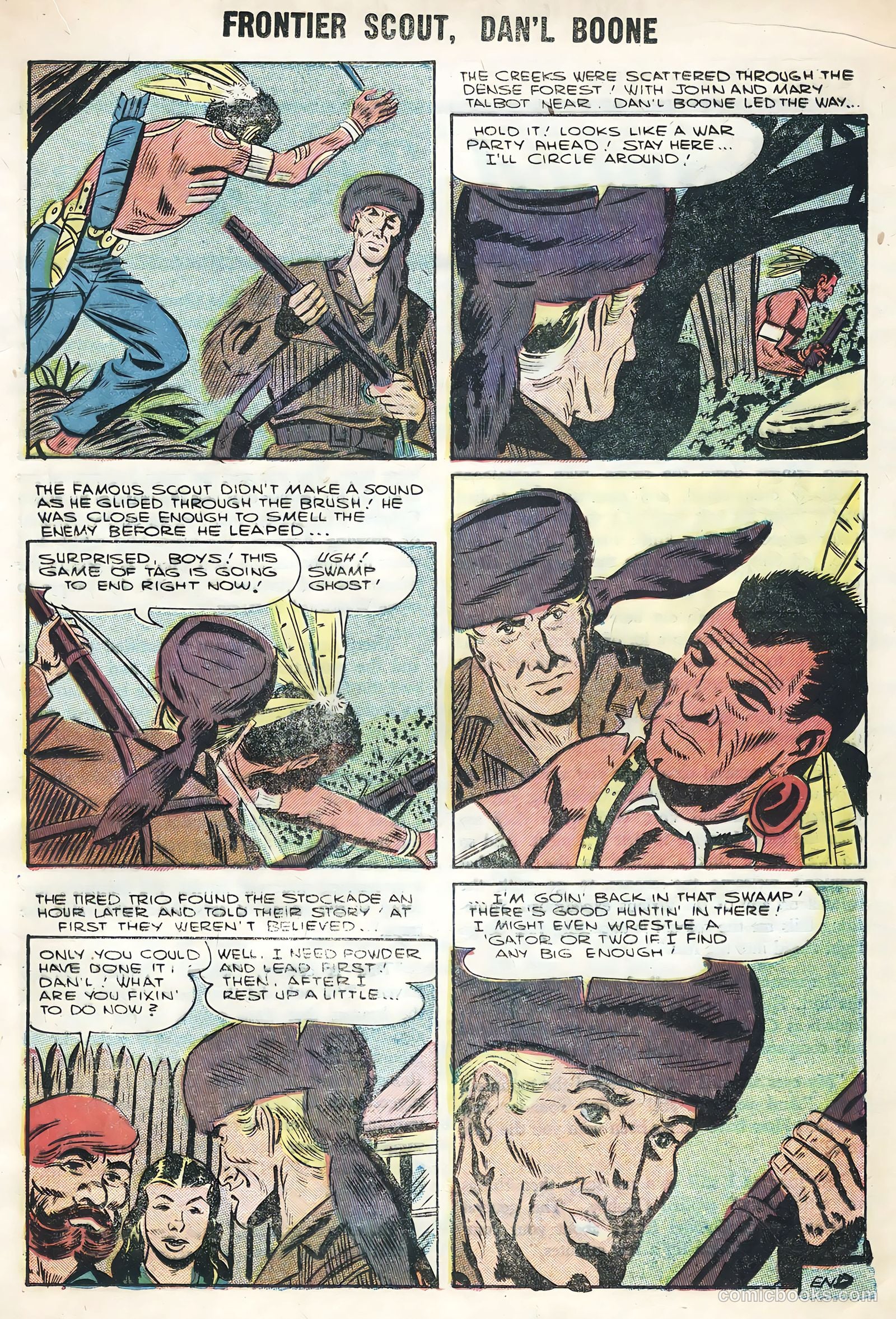 Frontier Scout, Dan'l Boone #12 — page 17 of 36