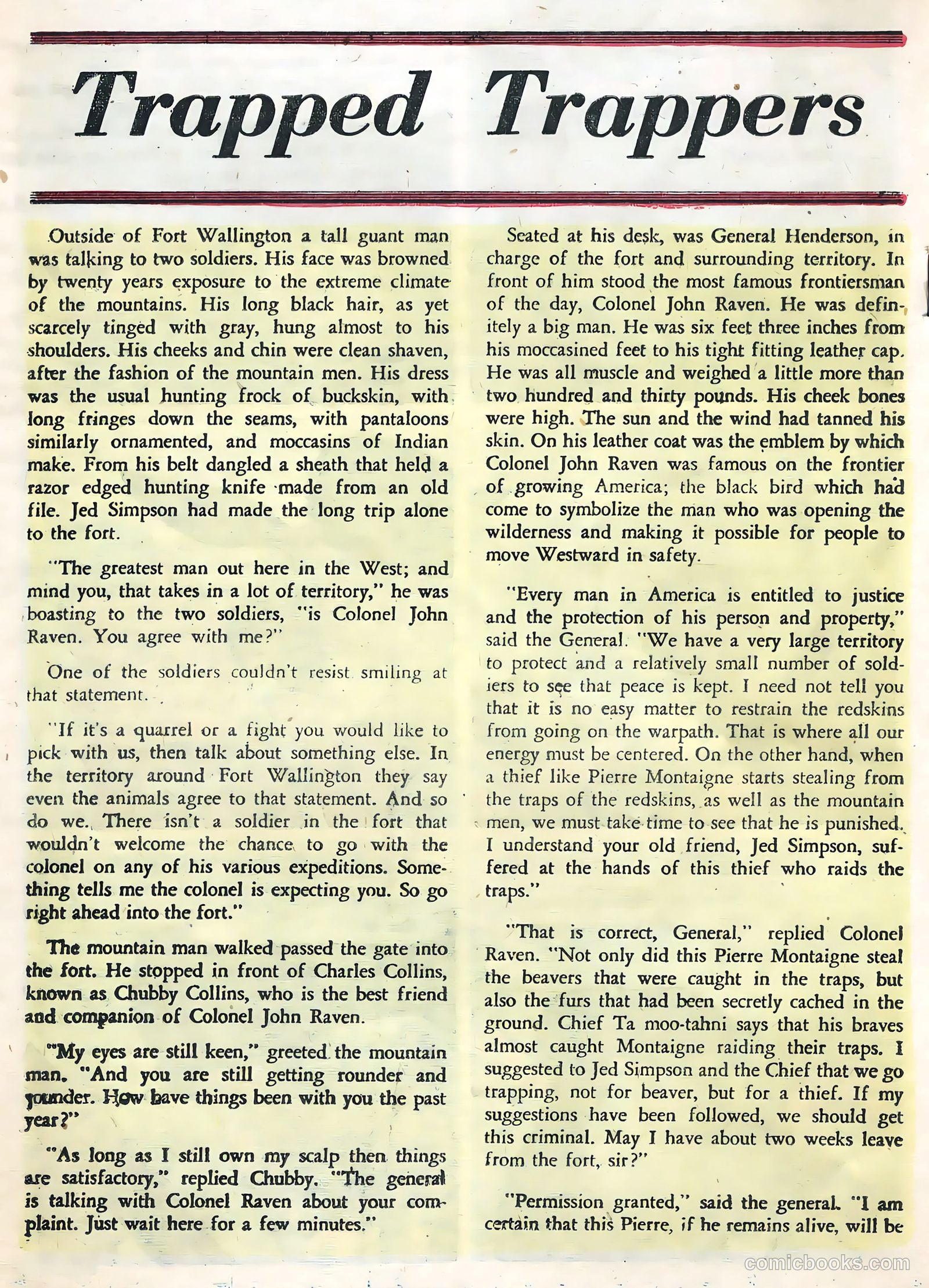 Frontier Scout, Dan'l Boone #12 — page 18 of 36