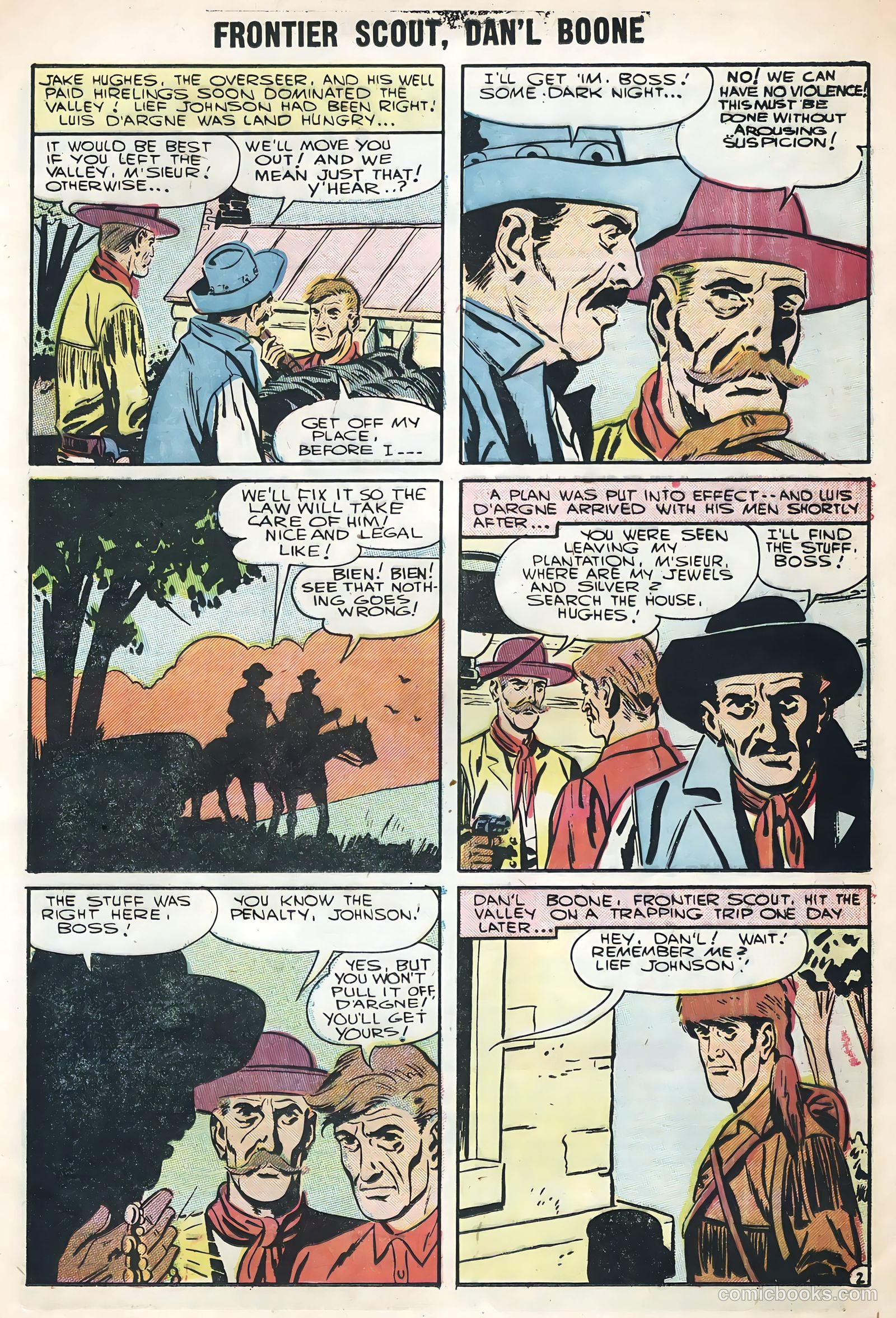 Frontier Scout, Dan'l Boone #12 — page 21 of 36