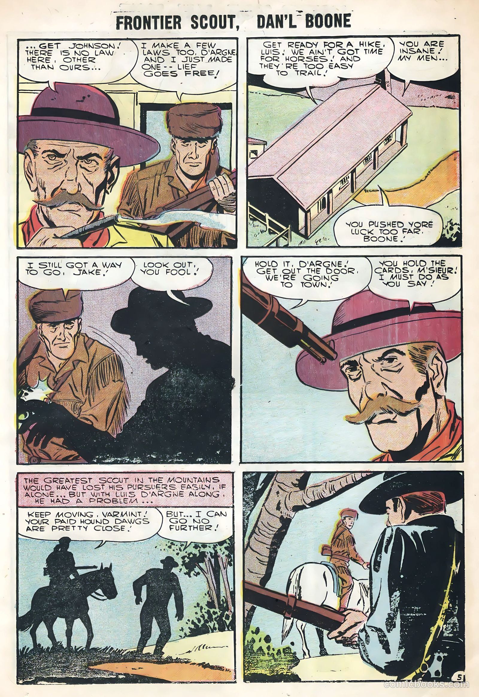 Frontier Scout, Dan'l Boone #12 — page 25 of 36