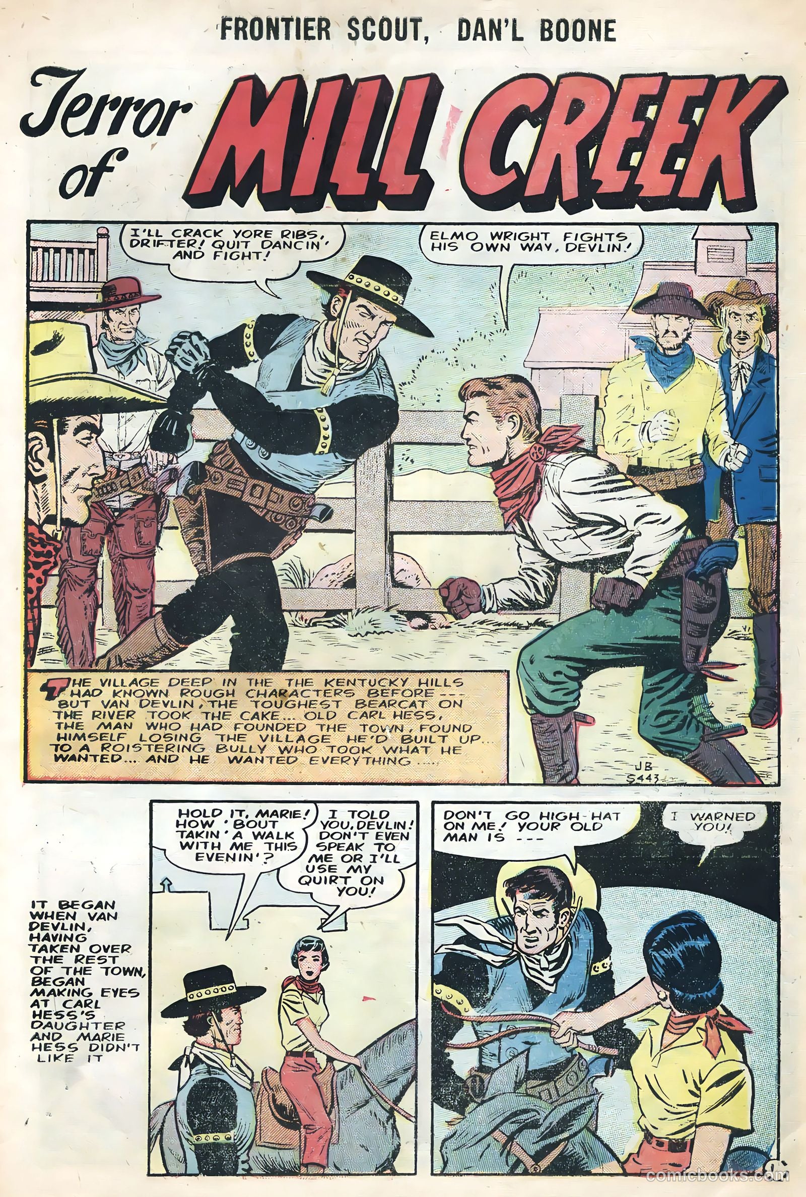 Frontier Scout, Dan'l Boone #12 — page 27 of 36
