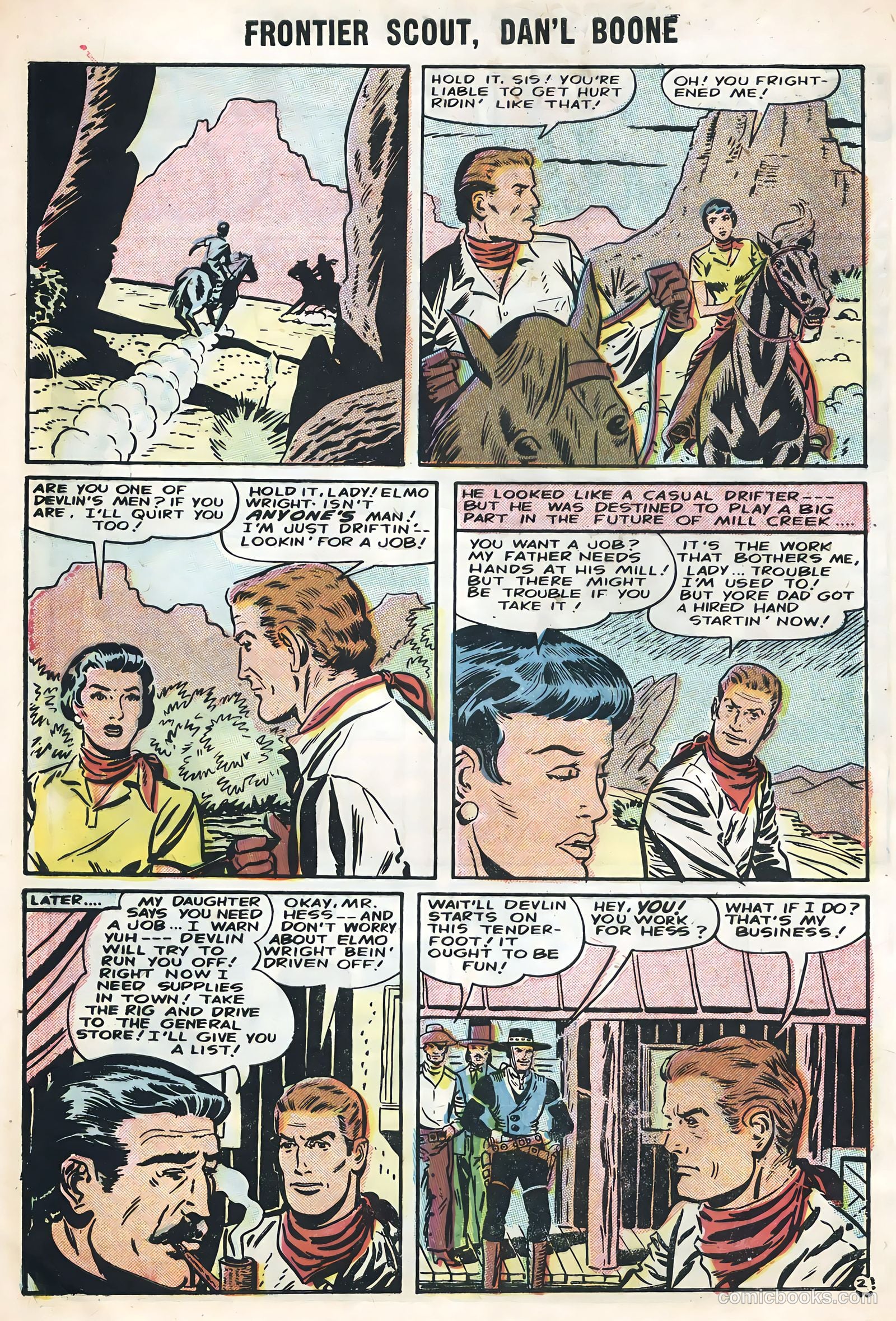 Frontier Scout, Dan'l Boone #12 — page 28 of 36