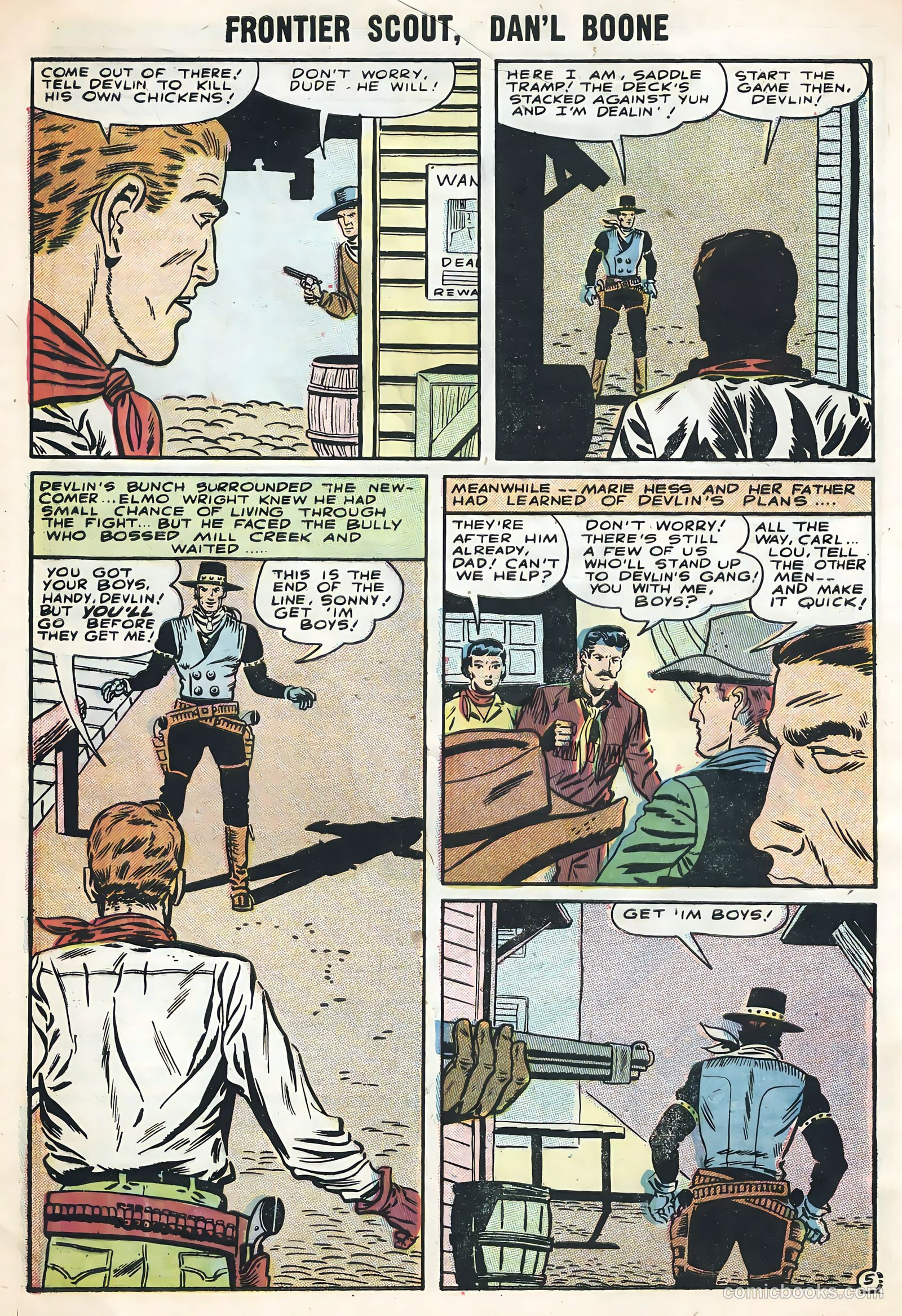Frontier Scout, Dan'l Boone #12 — page 32 of 36