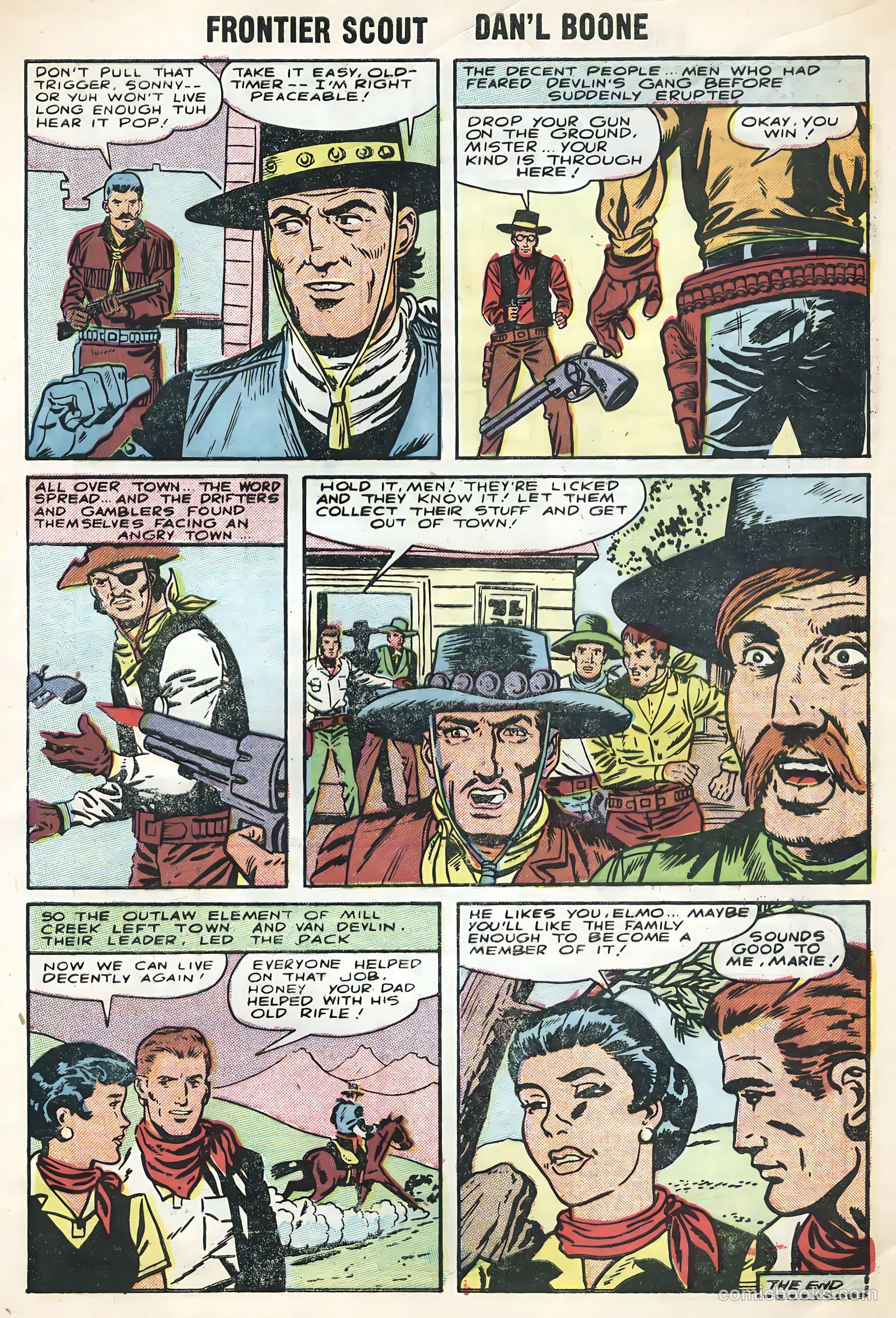Frontier Scout, Dan'l Boone #12 — page 33 of 36