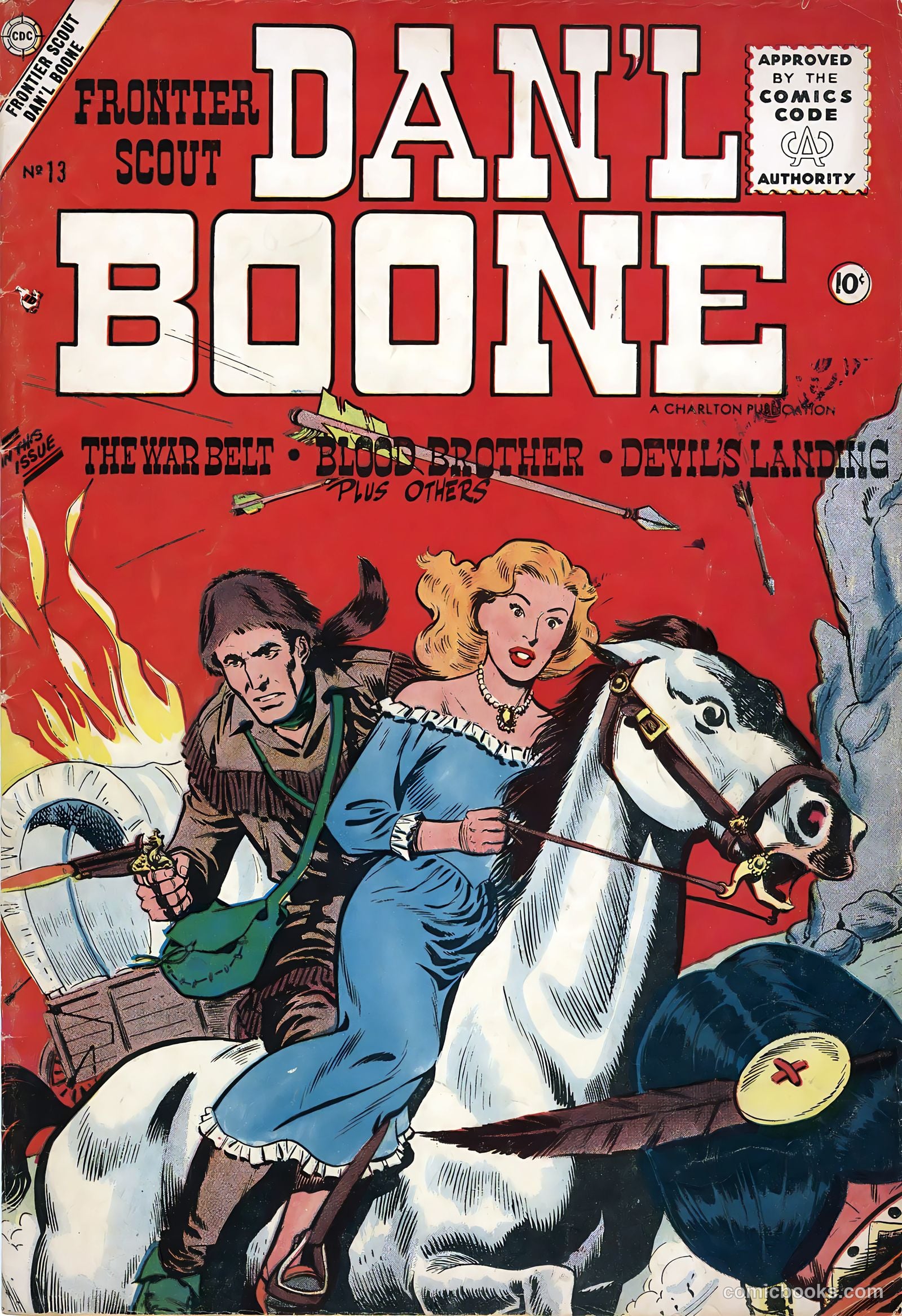 Frontier Scout, Dan'l Boone #13 — page 1 of 36