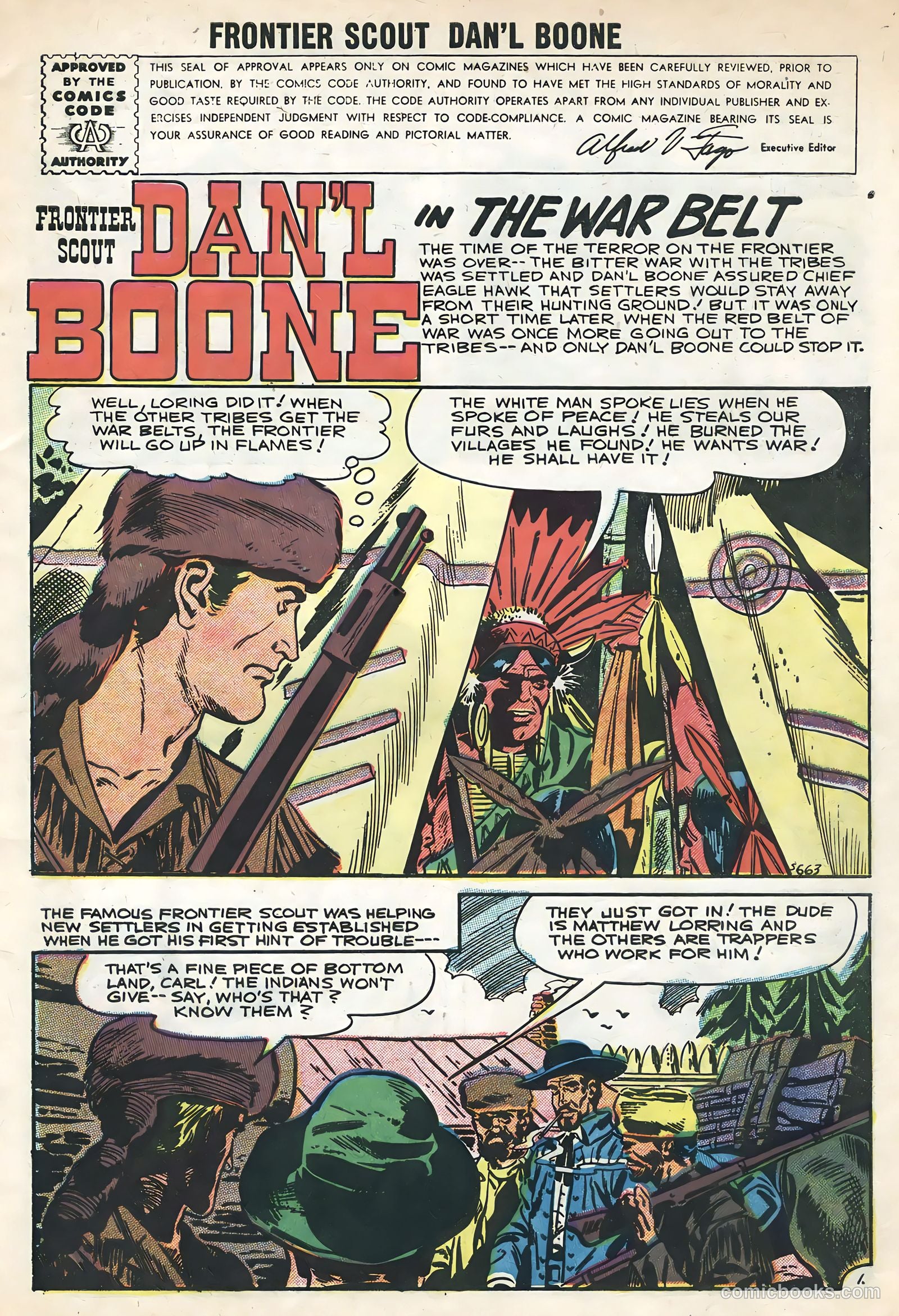 Frontier Scout, Dan'l Boone #13 — page 3 of 36