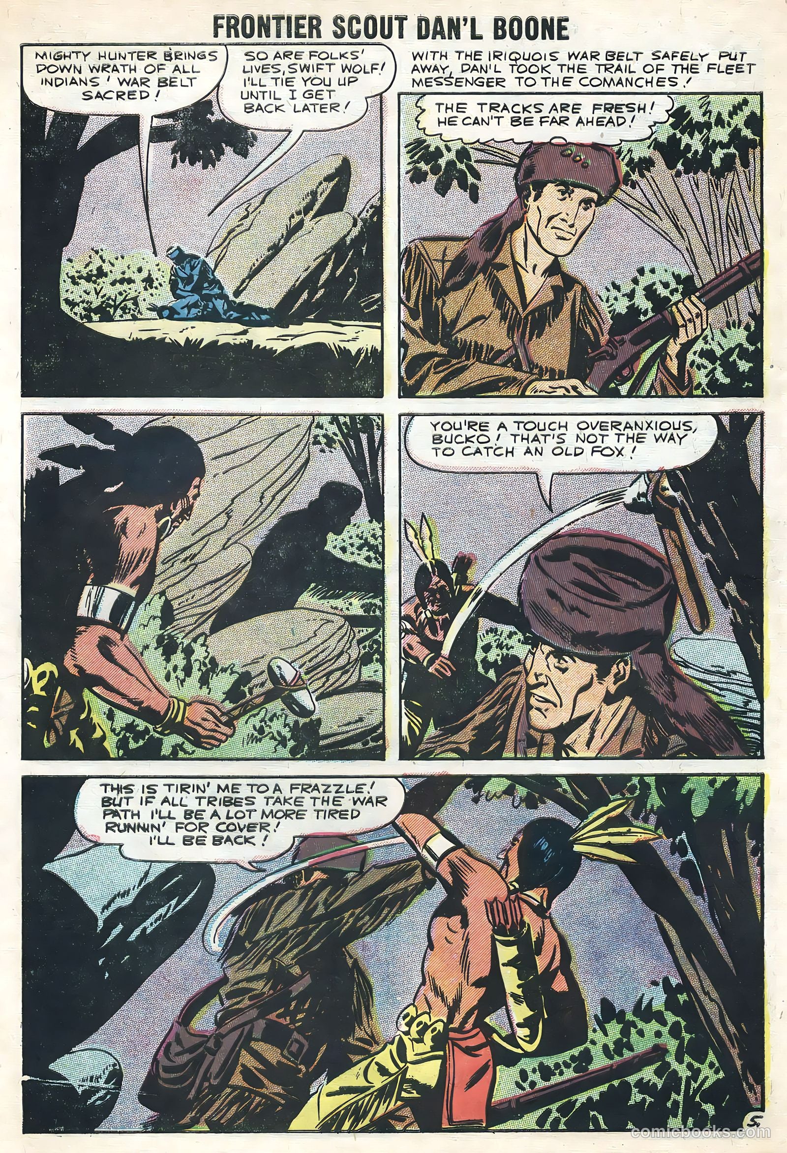 Frontier Scout, Dan'l Boone #13 — page 8 of 36