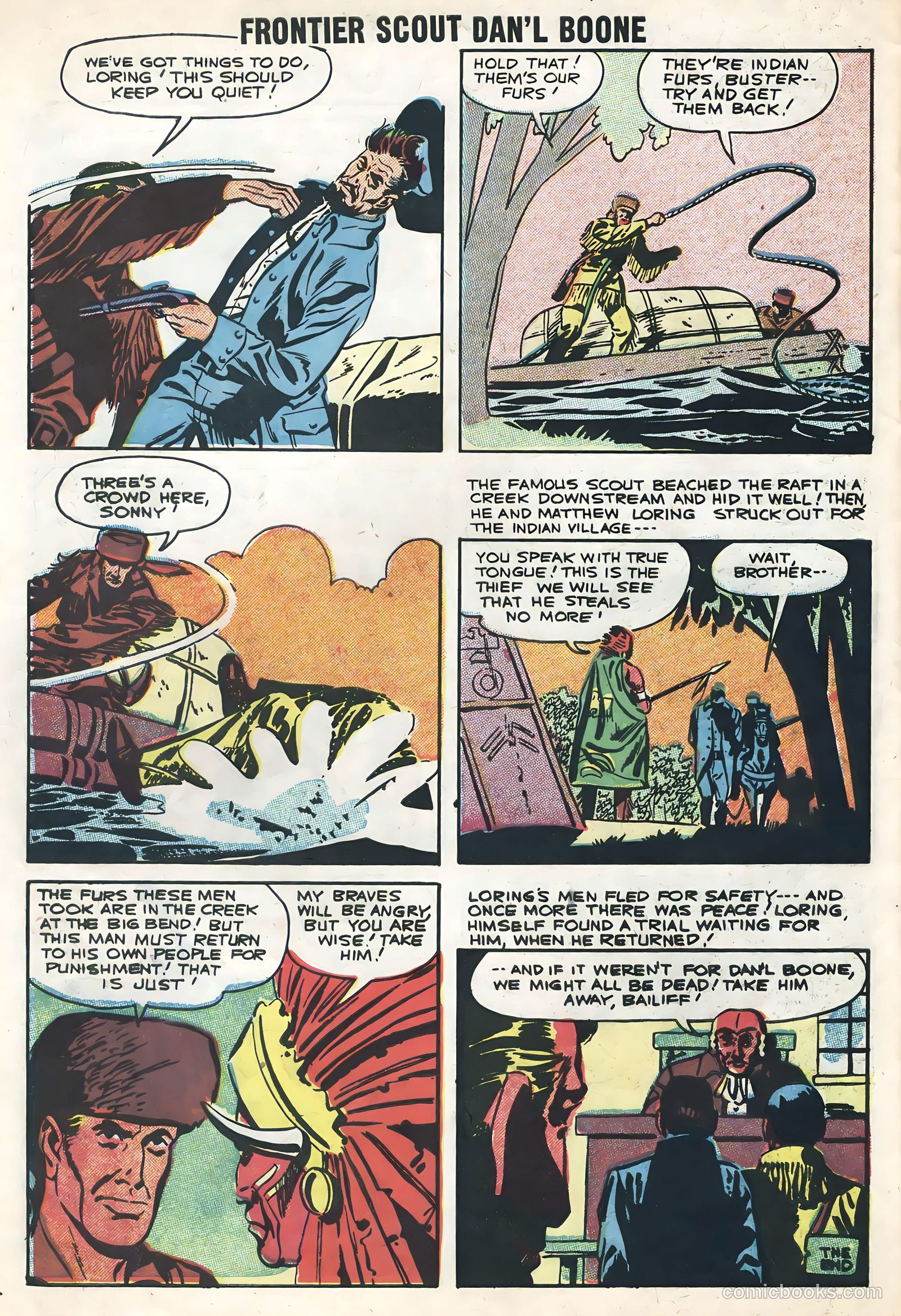 Frontier Scout, Dan'l Boone #13 — page 10 of 36