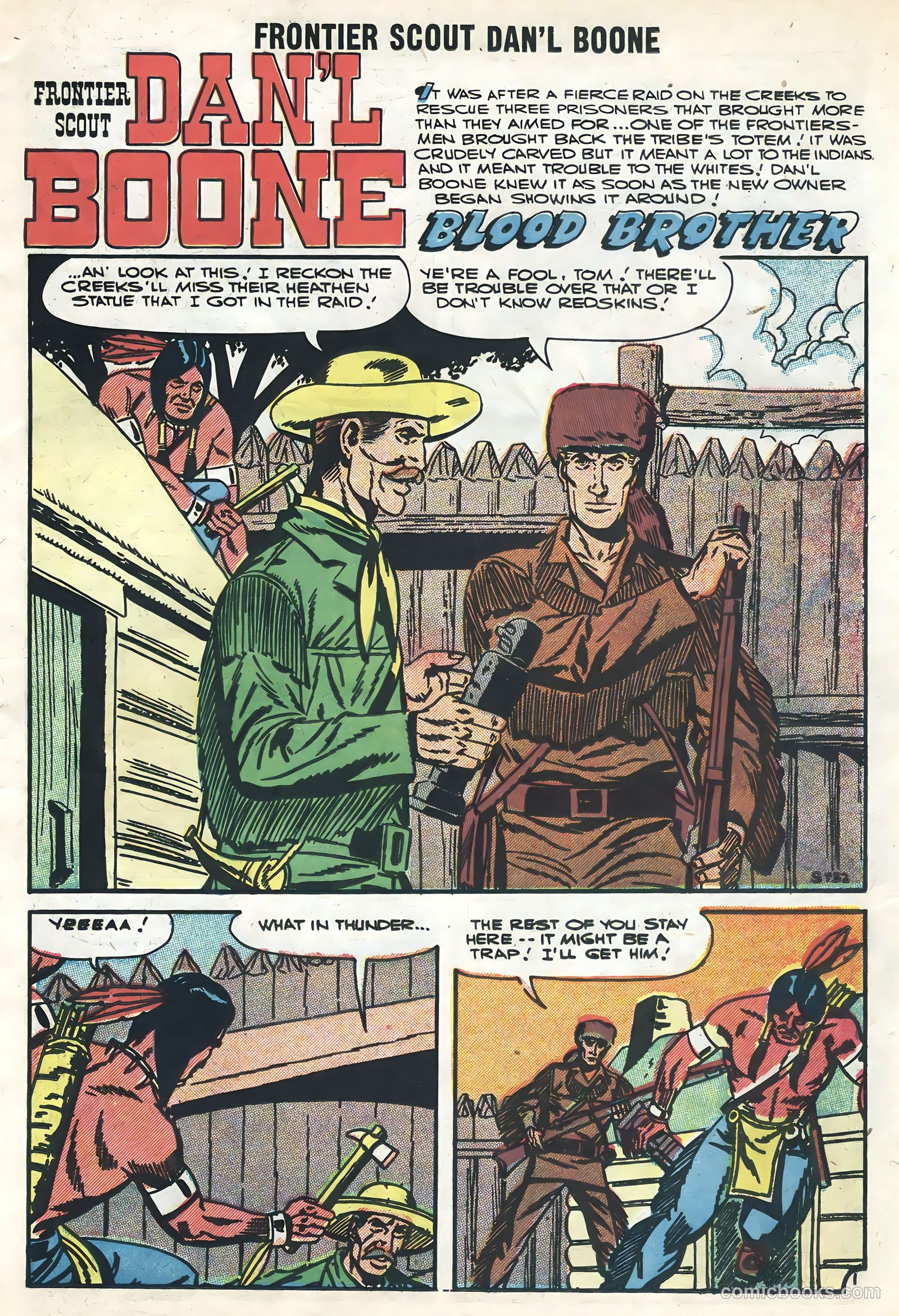 Frontier Scout, Dan'l Boone #13 — page 11 of 36