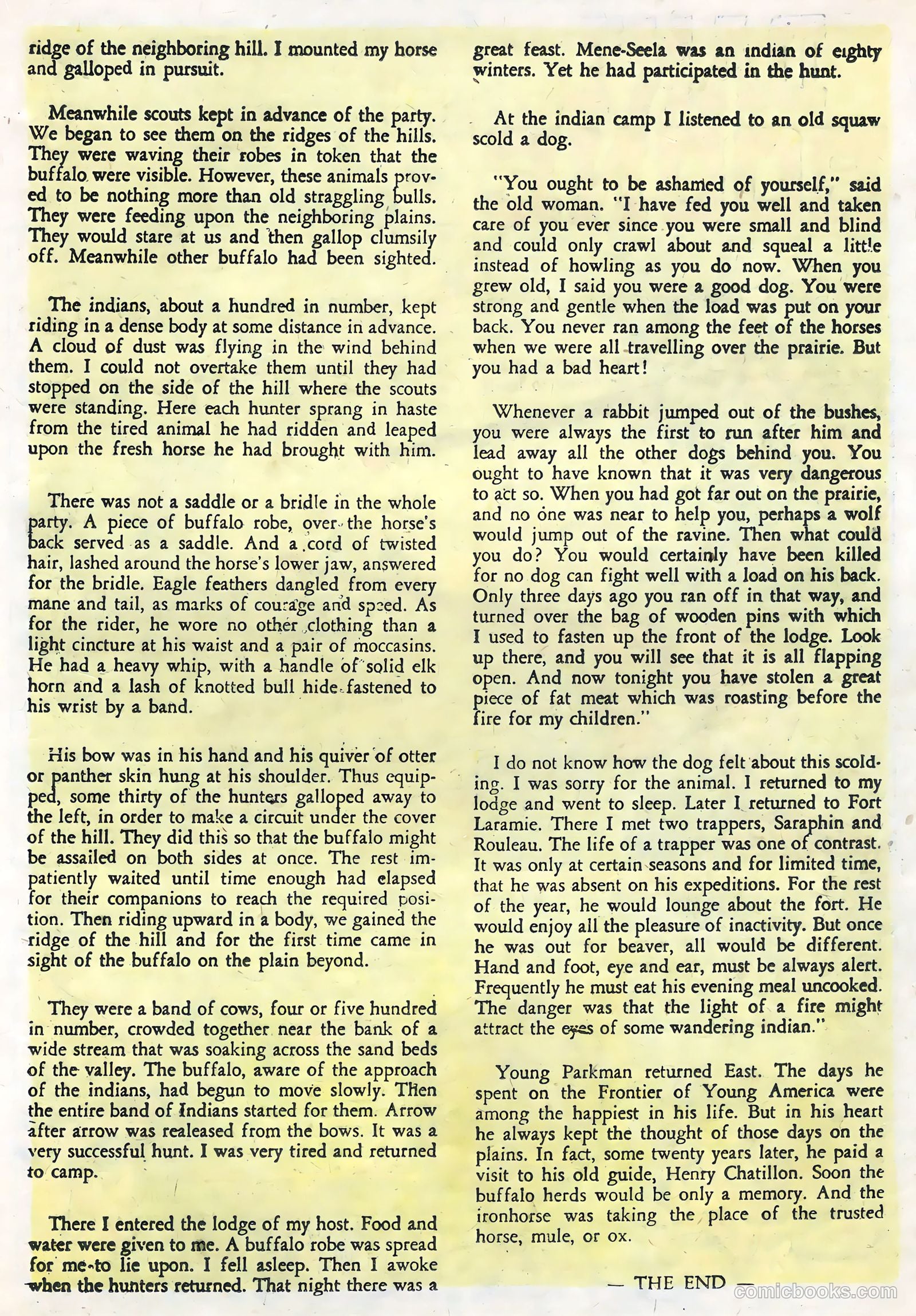 Frontier Scout, Dan'l Boone #13 — page 19 of 36