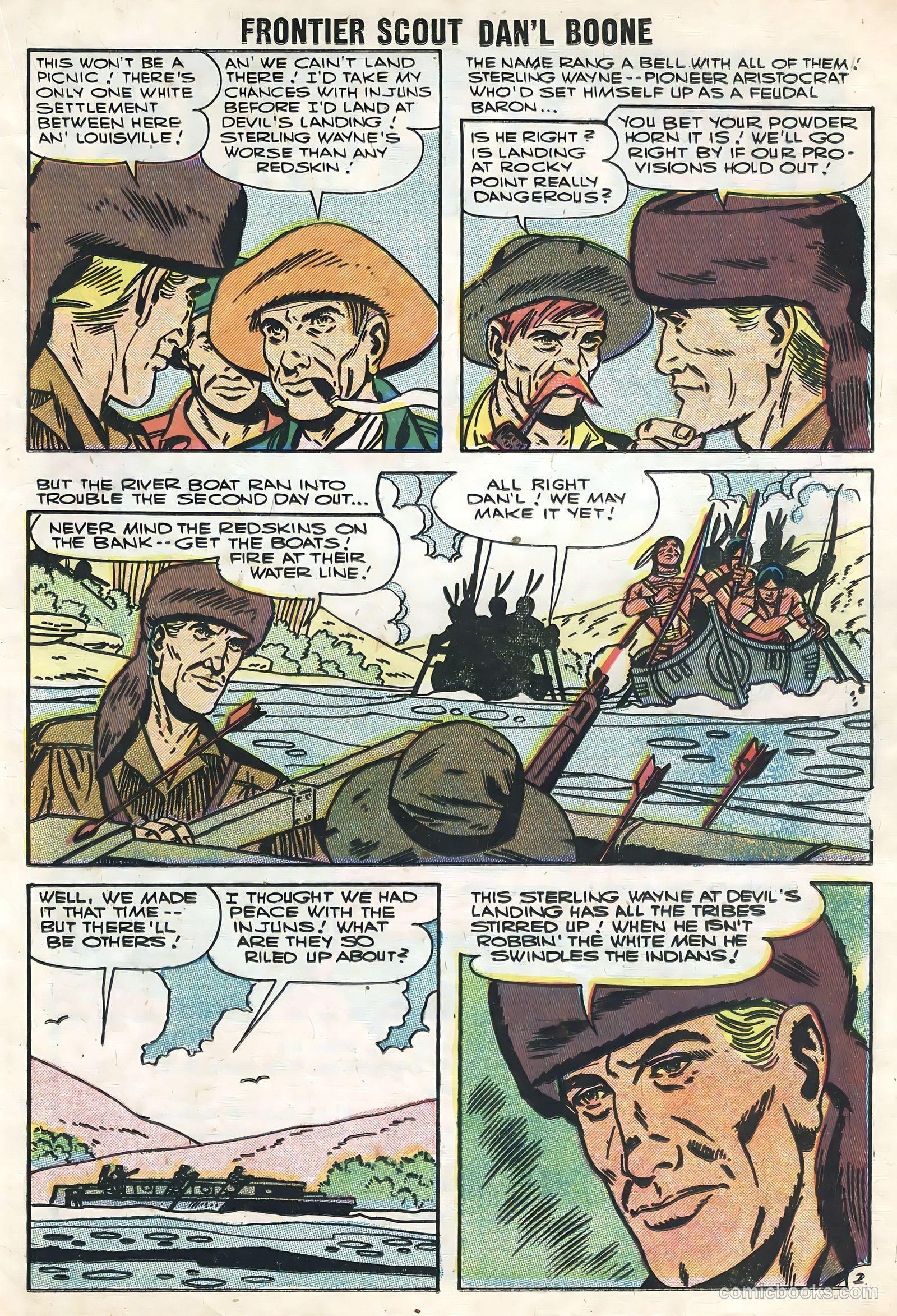 Frontier Scout, Dan'l Boone #13 — page 21 of 36