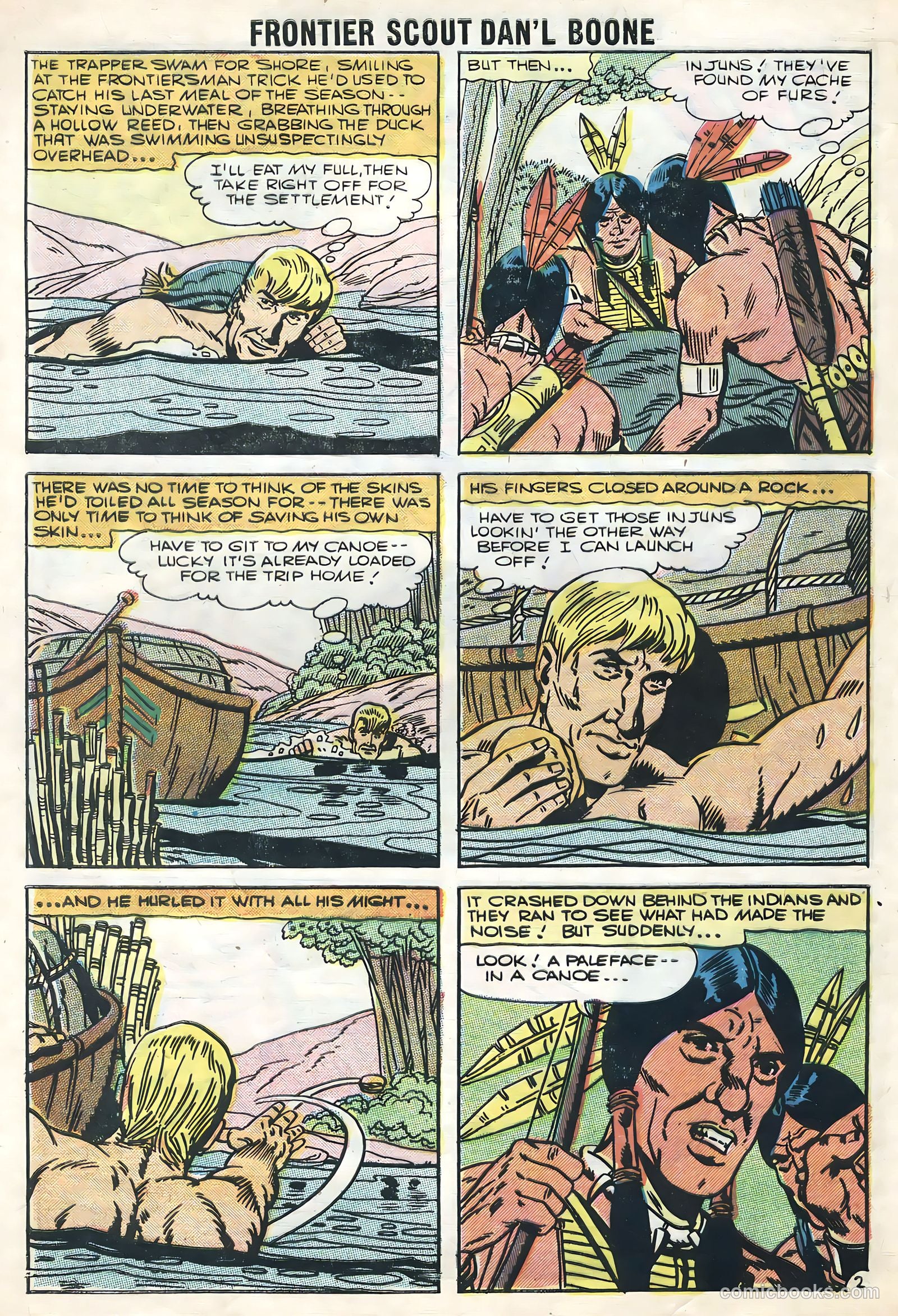 Frontier Scout, Dan'l Boone #13 — page 28 of 36