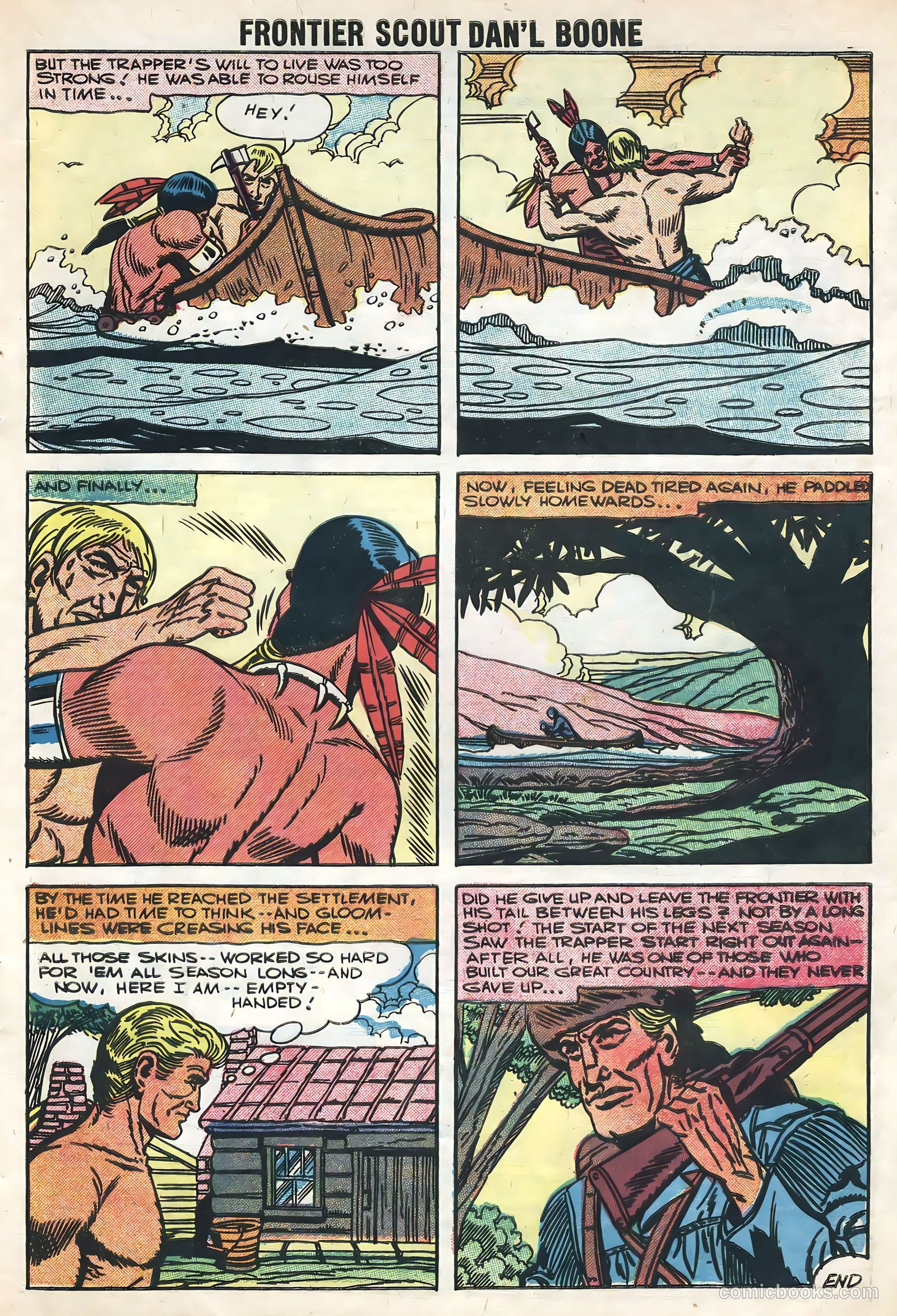 Frontier Scout, Dan'l Boone #13 — page 33 of 36