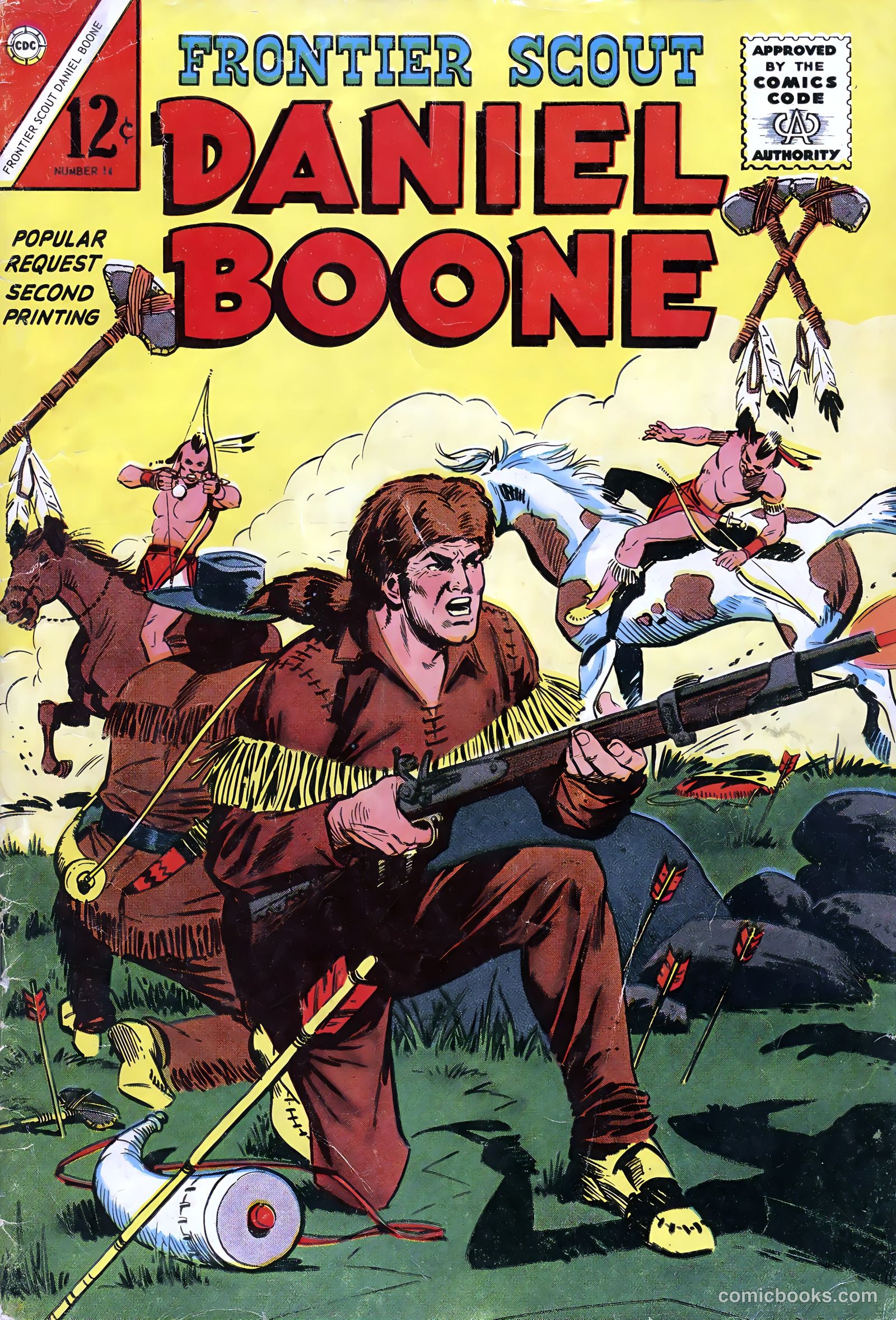 Frontier Scout Daniel Boone #14 — page 1 of 36