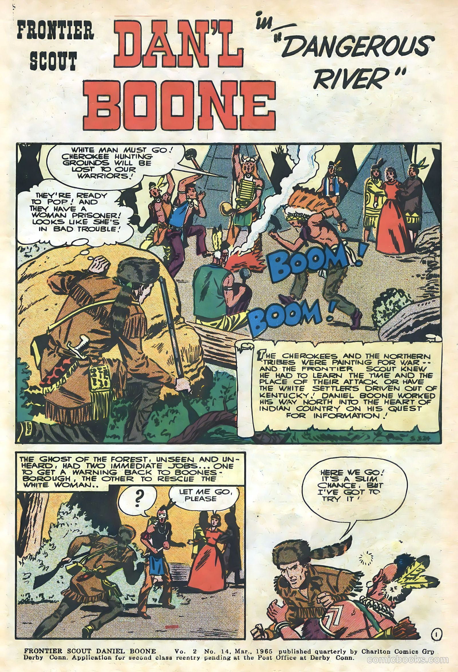 Frontier Scout Daniel Boone #14 — page 3 of 36