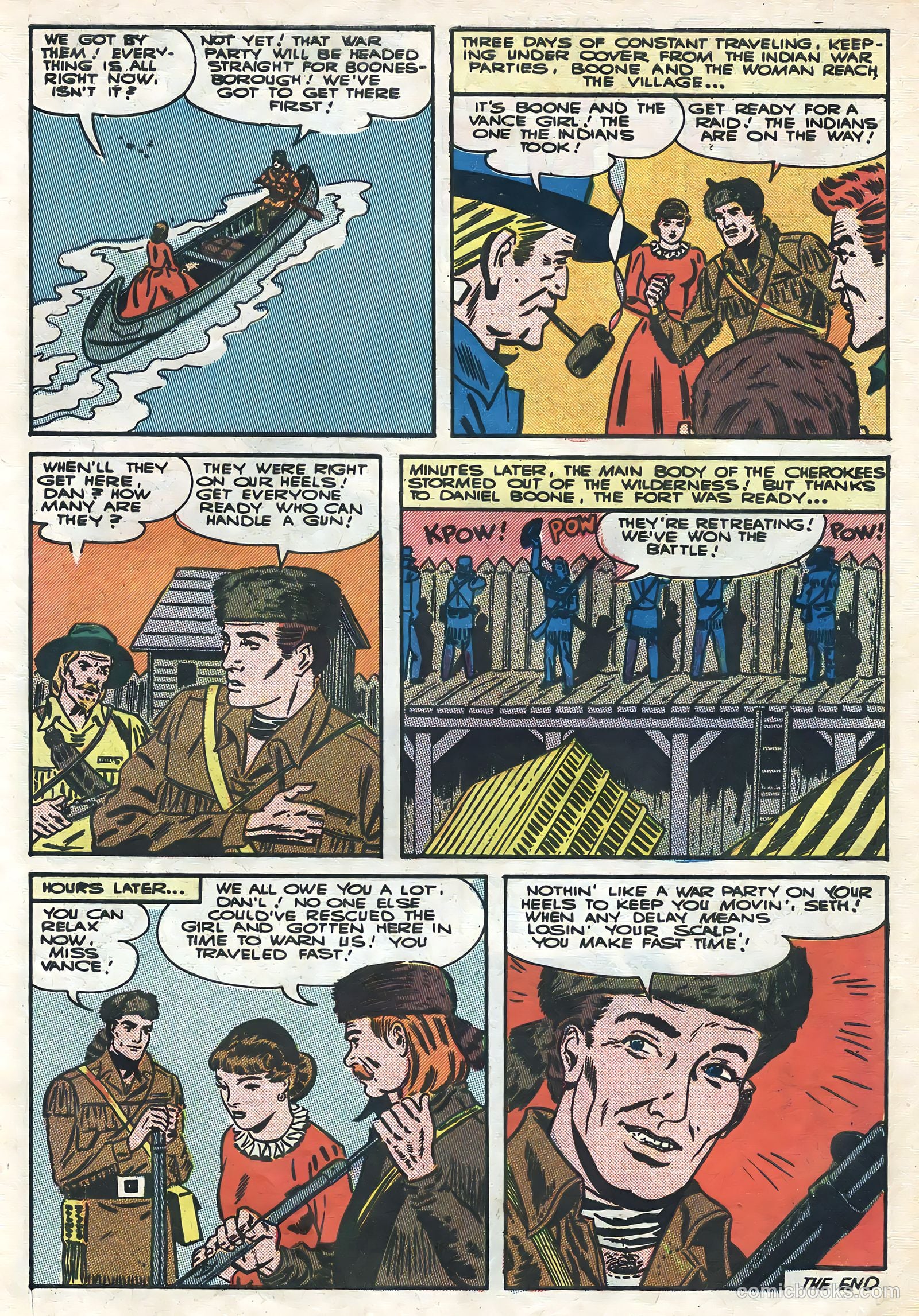 Frontier Scout Daniel Boone #14 — page 7 of 36