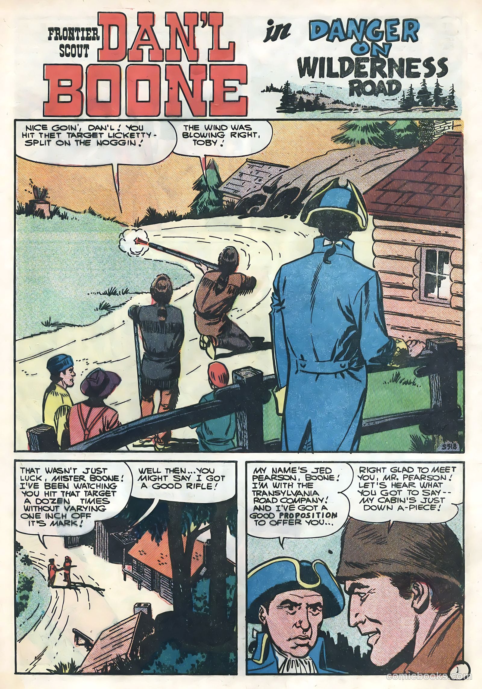 Frontier Scout Daniel Boone #14 — page 8 of 36